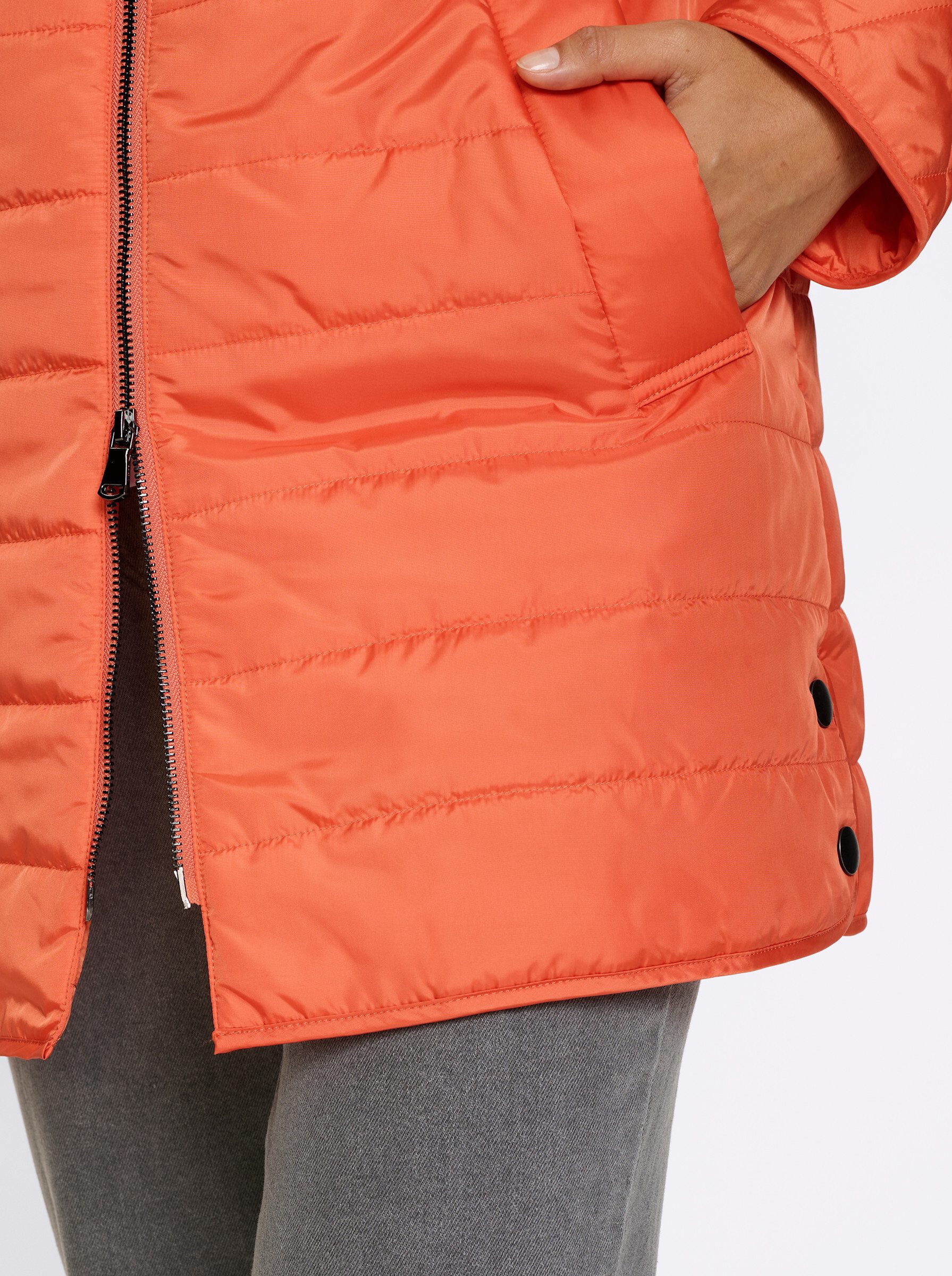 Sieh an! Allwetterjacke Steppjacke Langarm