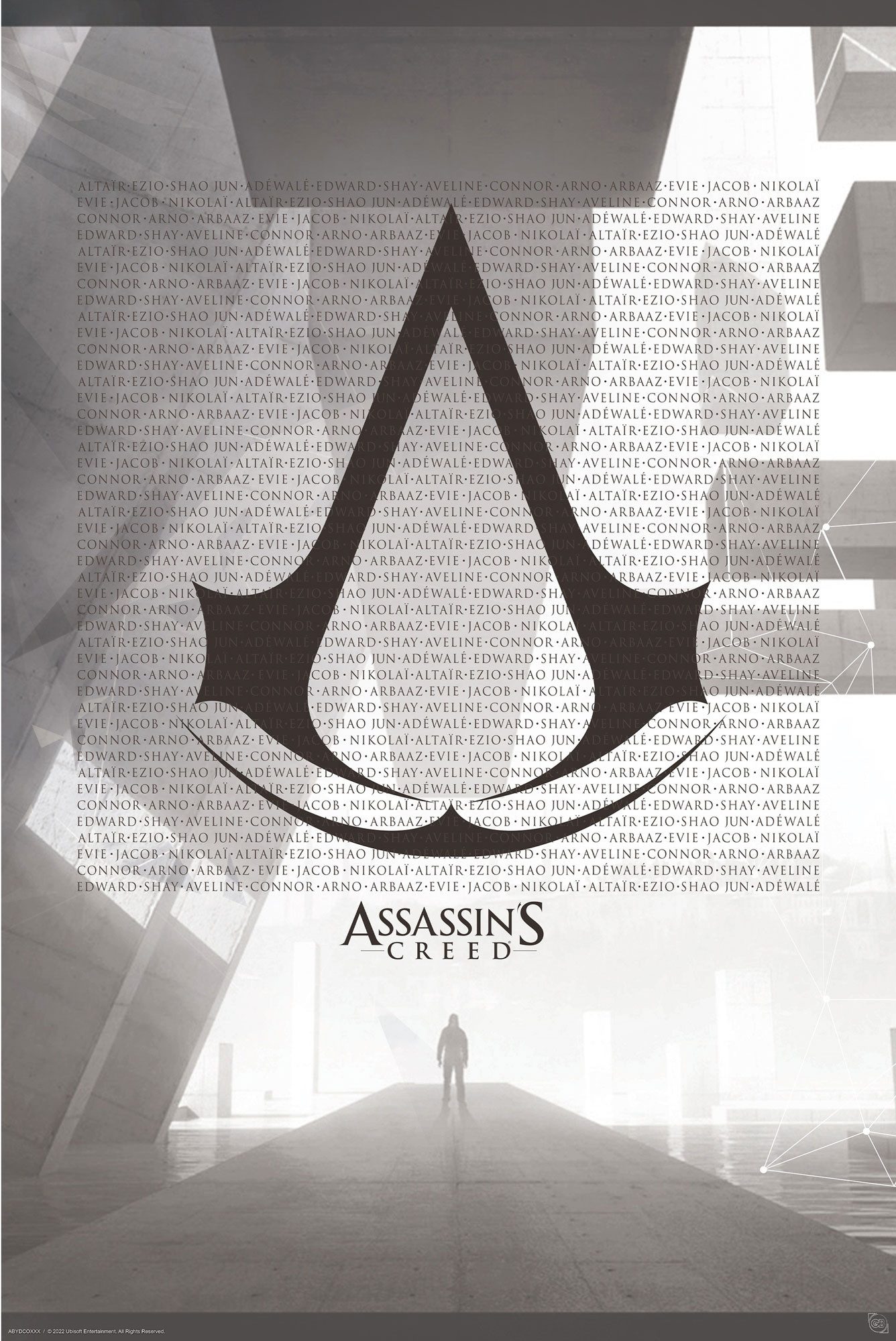 Poster Assassins Creed - Плакат - Crest & Animus
