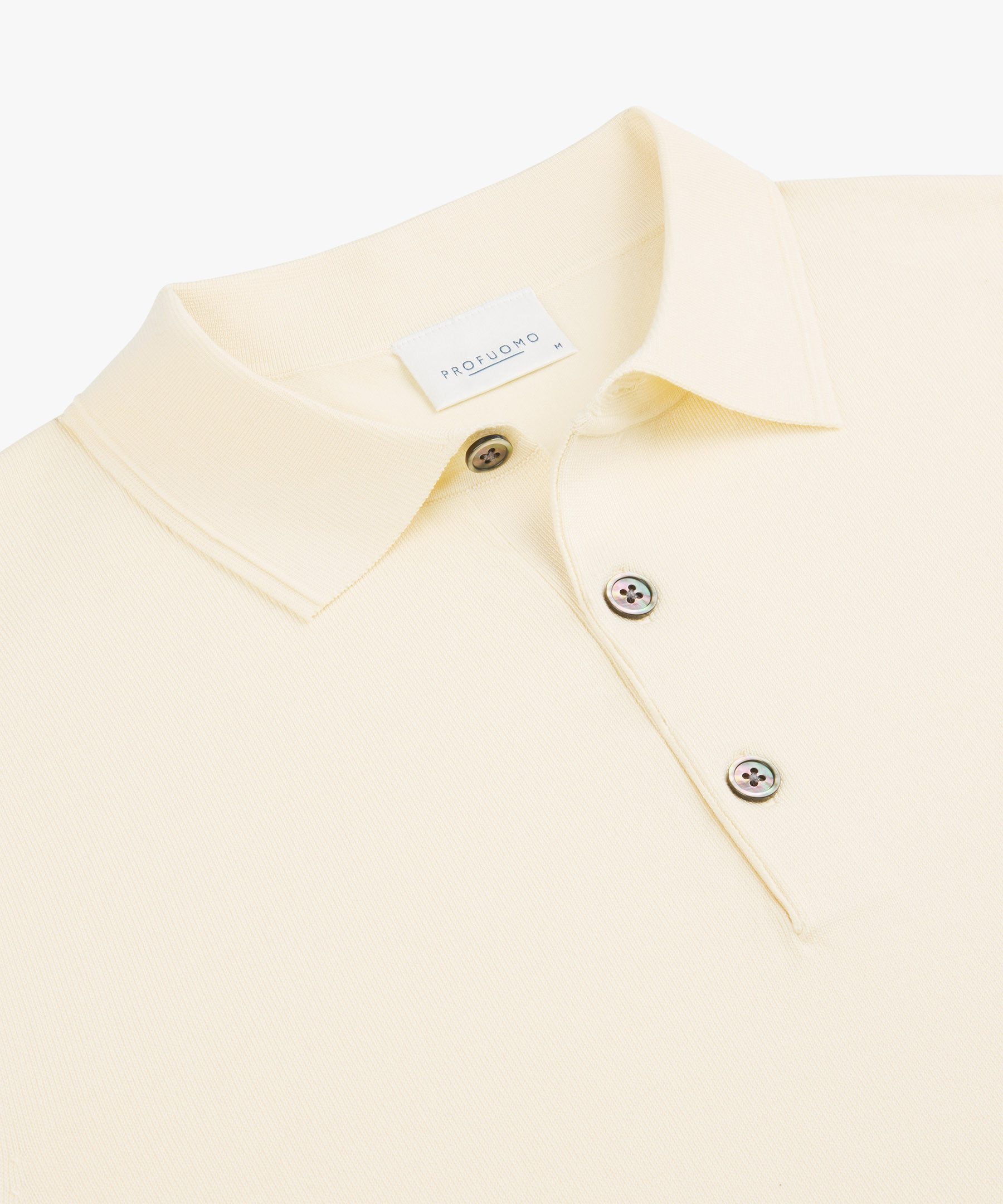 Profuomo Poloshirt POLO SS OFF WHITE