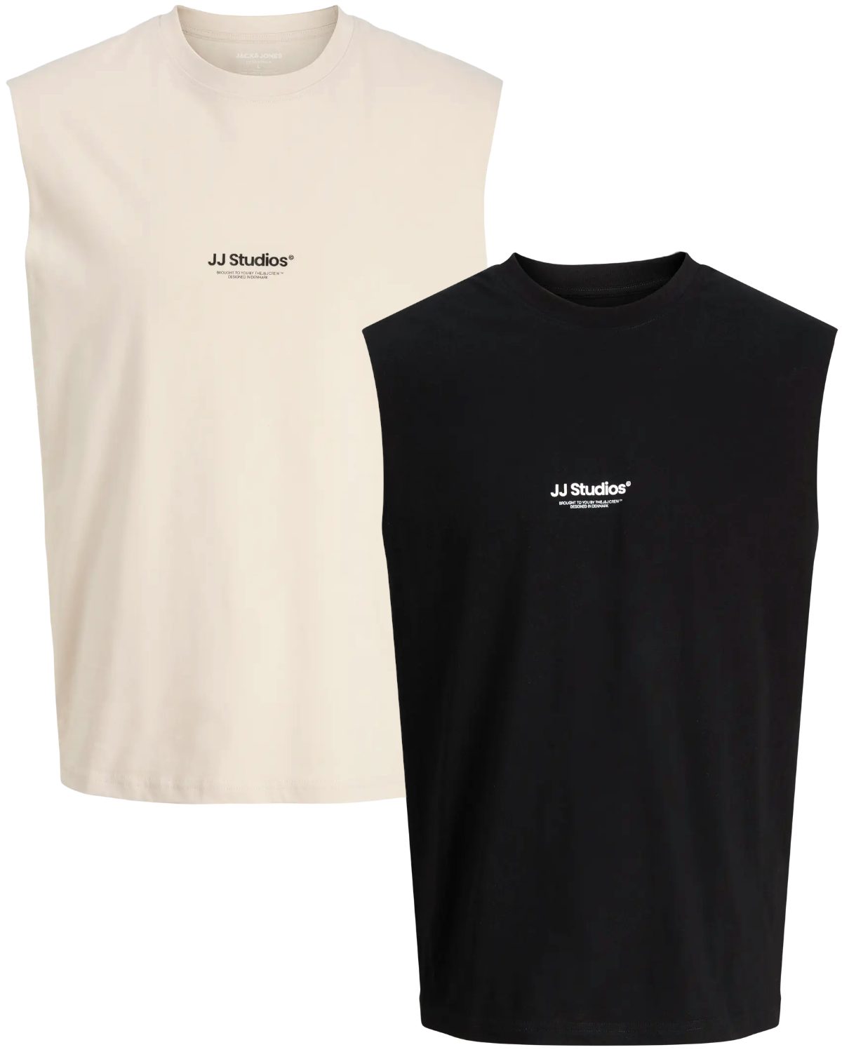 Jack & Jones Tanktop (Spar-Set, 2er Pack) mit klassischem Print Design günstig online kaufen