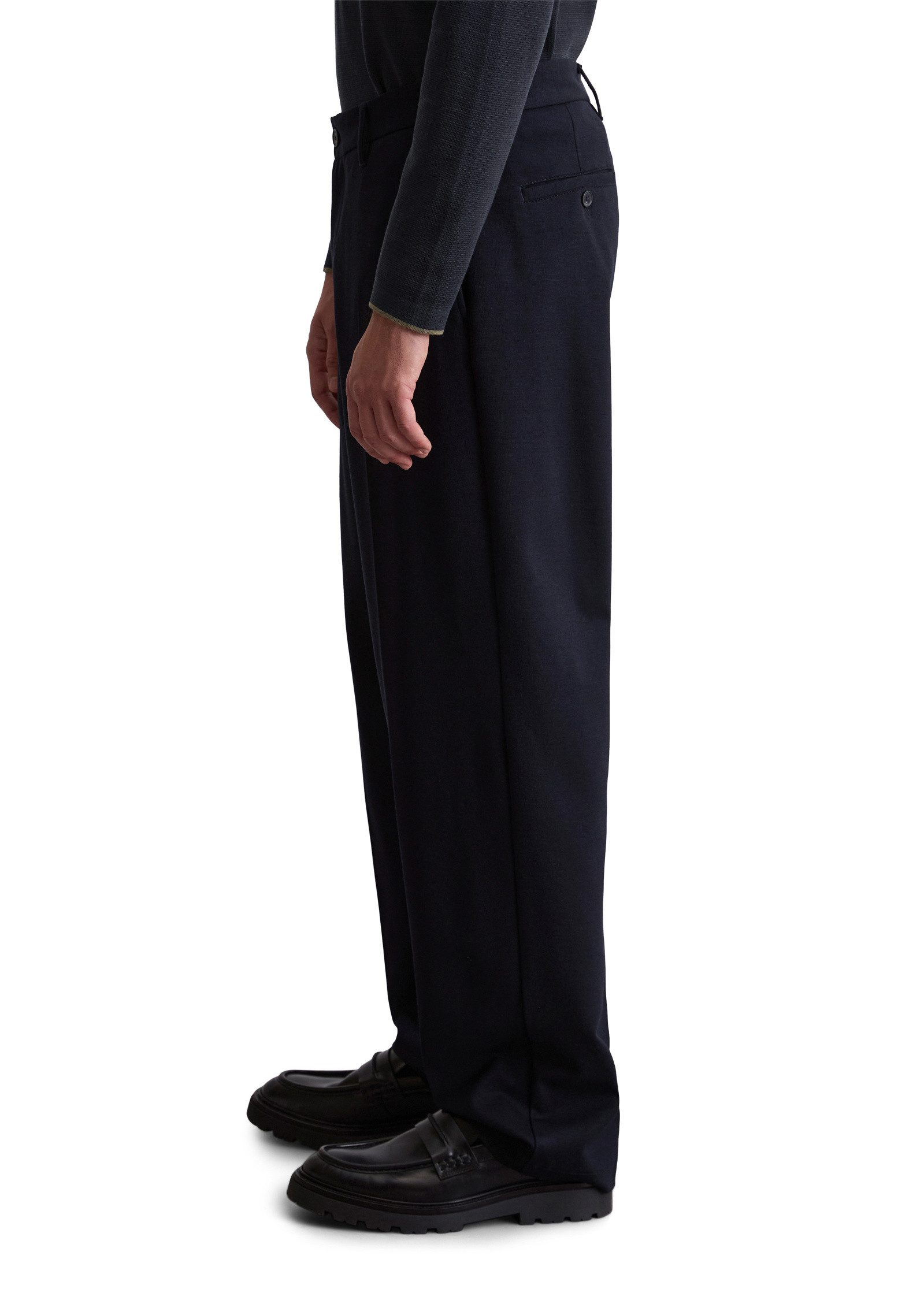 Marc O'Polo Chinohose aus Interlock-Viskose-Mix günstig online kaufen