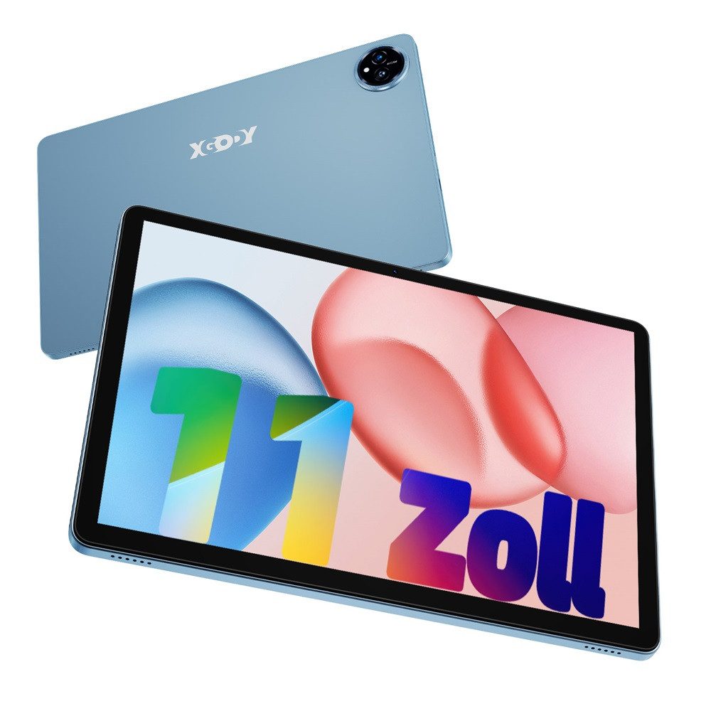 XGODY Q17(8+8)GB+256GB Tablet (11 Zoll", 256 GB, Android 15, 5Gwifi, Android15,8-Core,16GB RAM)