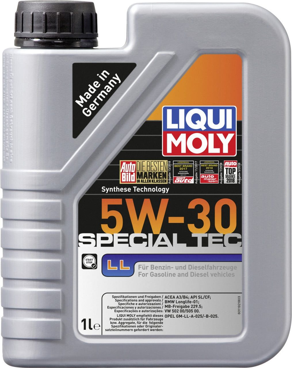 Liqui Moly Motoröl Liqui Moly Motoröl Special TecLL 5W-30 1 L
