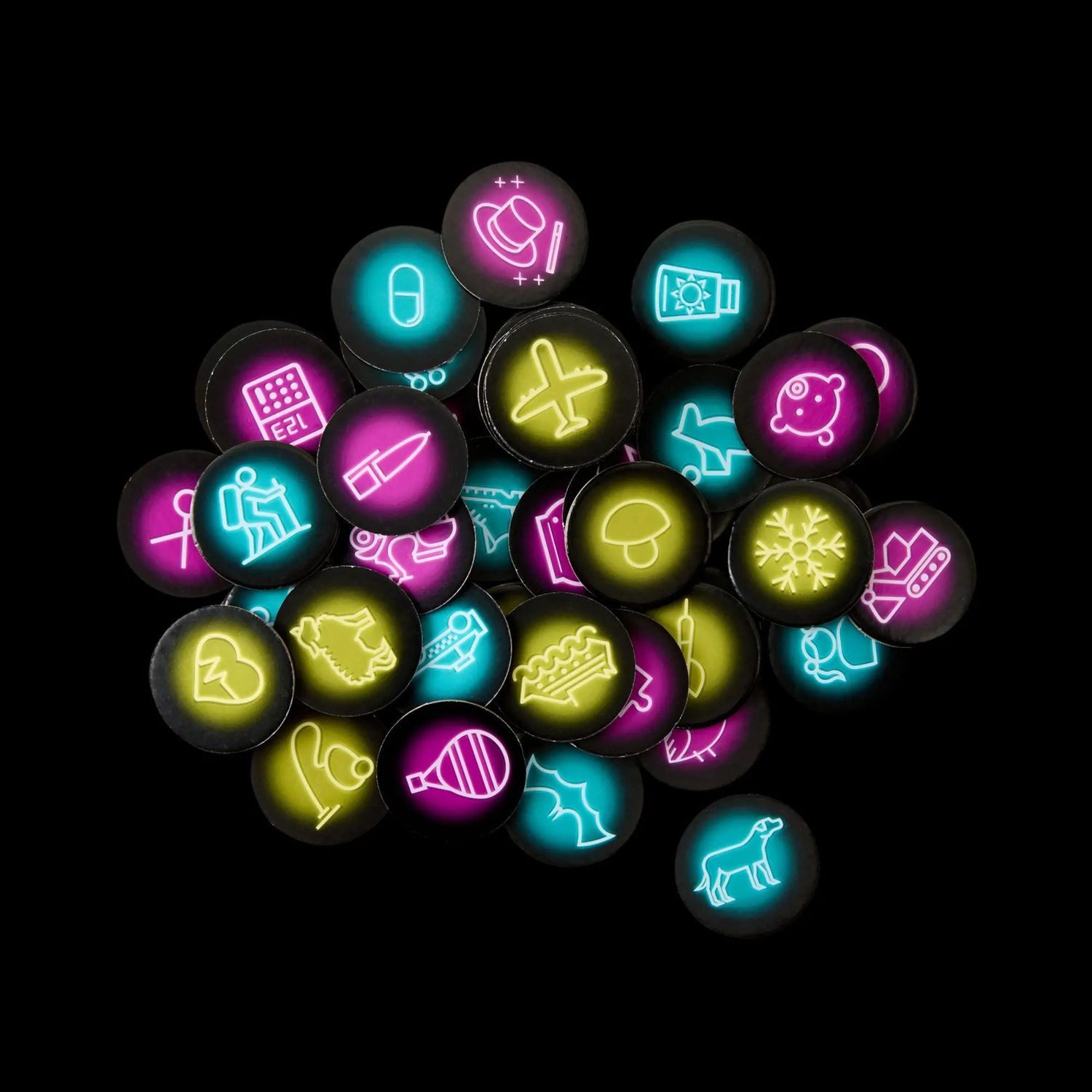Spiel Let's talk NEON, gelb