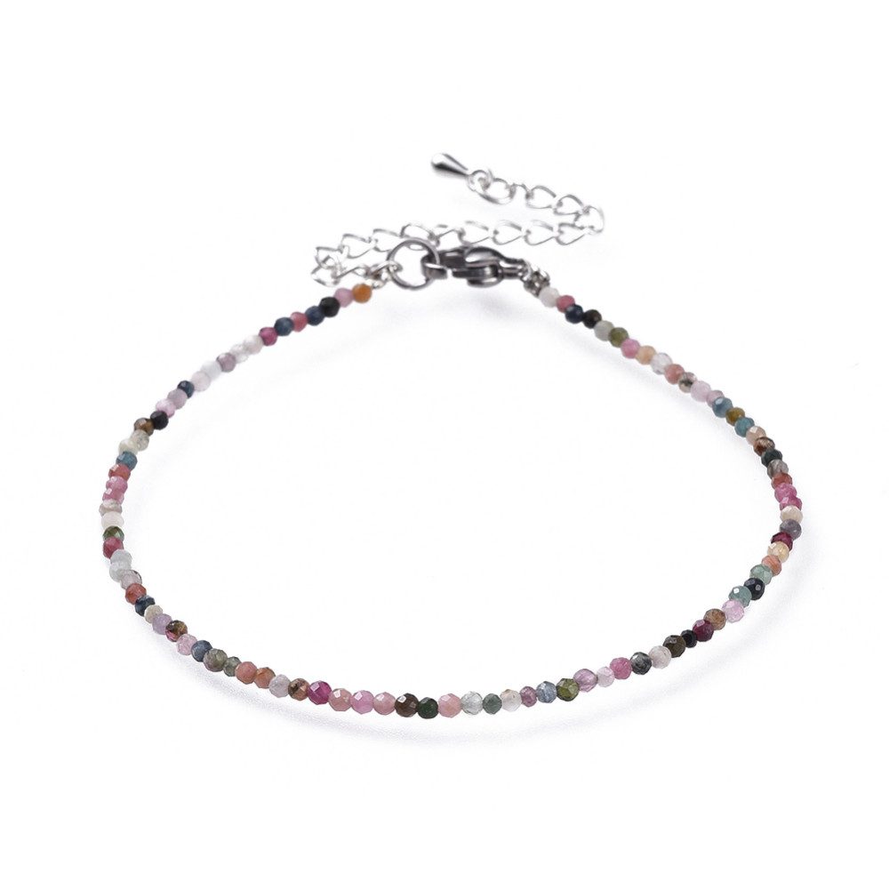 Eden Stone Perlenarmband Tourmalin-Armband Filigranes Design günstig online kaufen