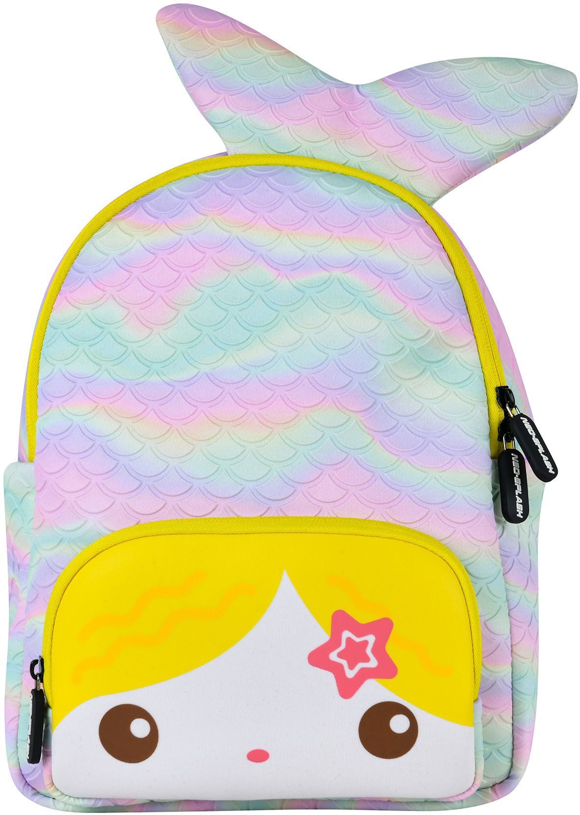 Vedes Freizeitrucksack Splash & Fun Neopren Rucksack Mermaid für Kinder ab 3 Jahren