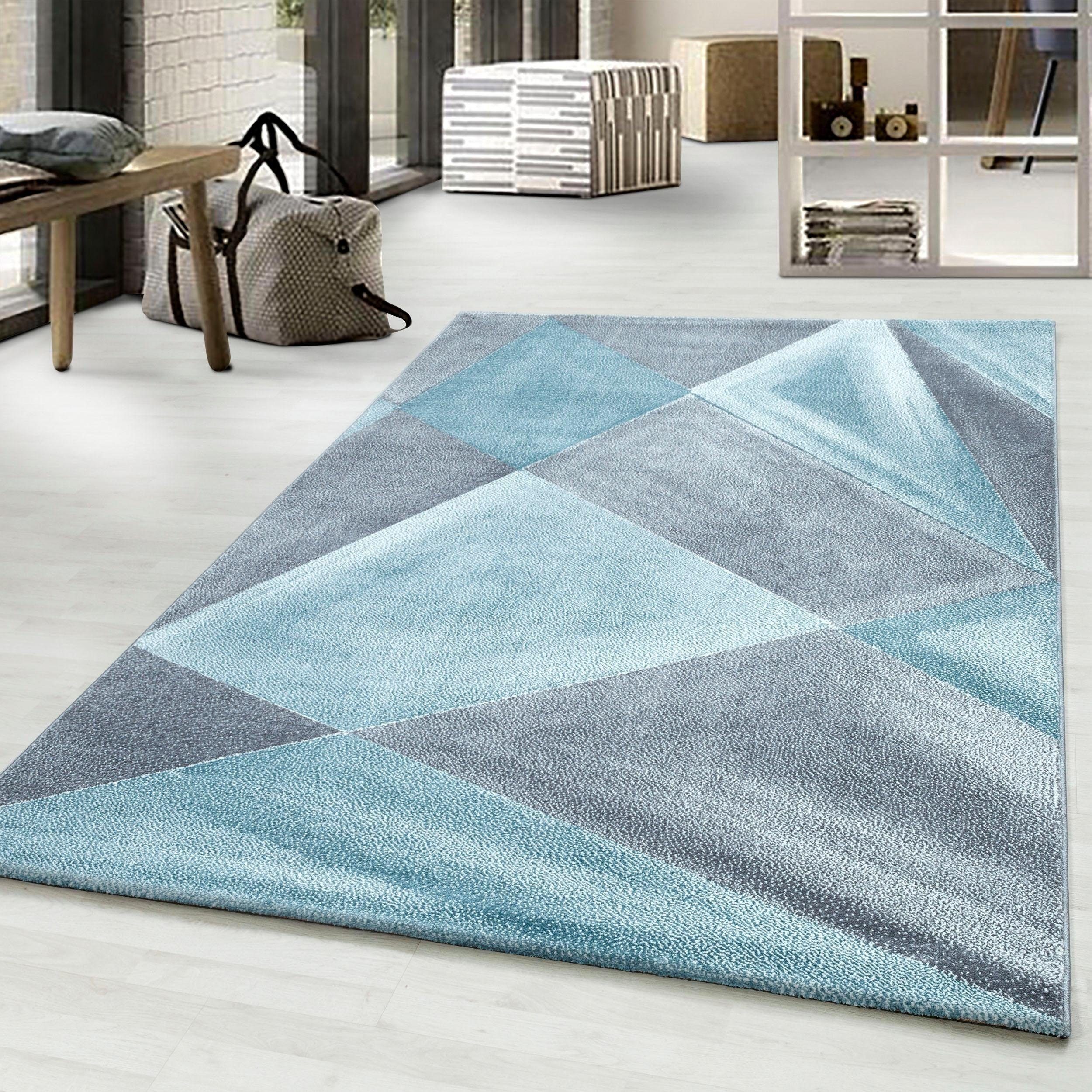 Ayyildiz Teppiche Teppich Beta 1130, rechteckig, Höhe: 11 mm, auch als Läufer, Kurzflor, Wohnzimmer