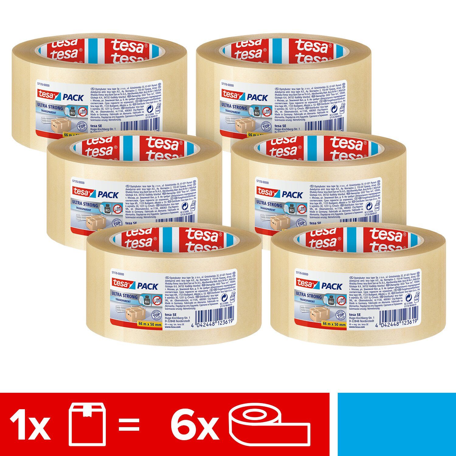 tesa Klebeband tesapack ULTRA STRONG extra günstig online kaufen