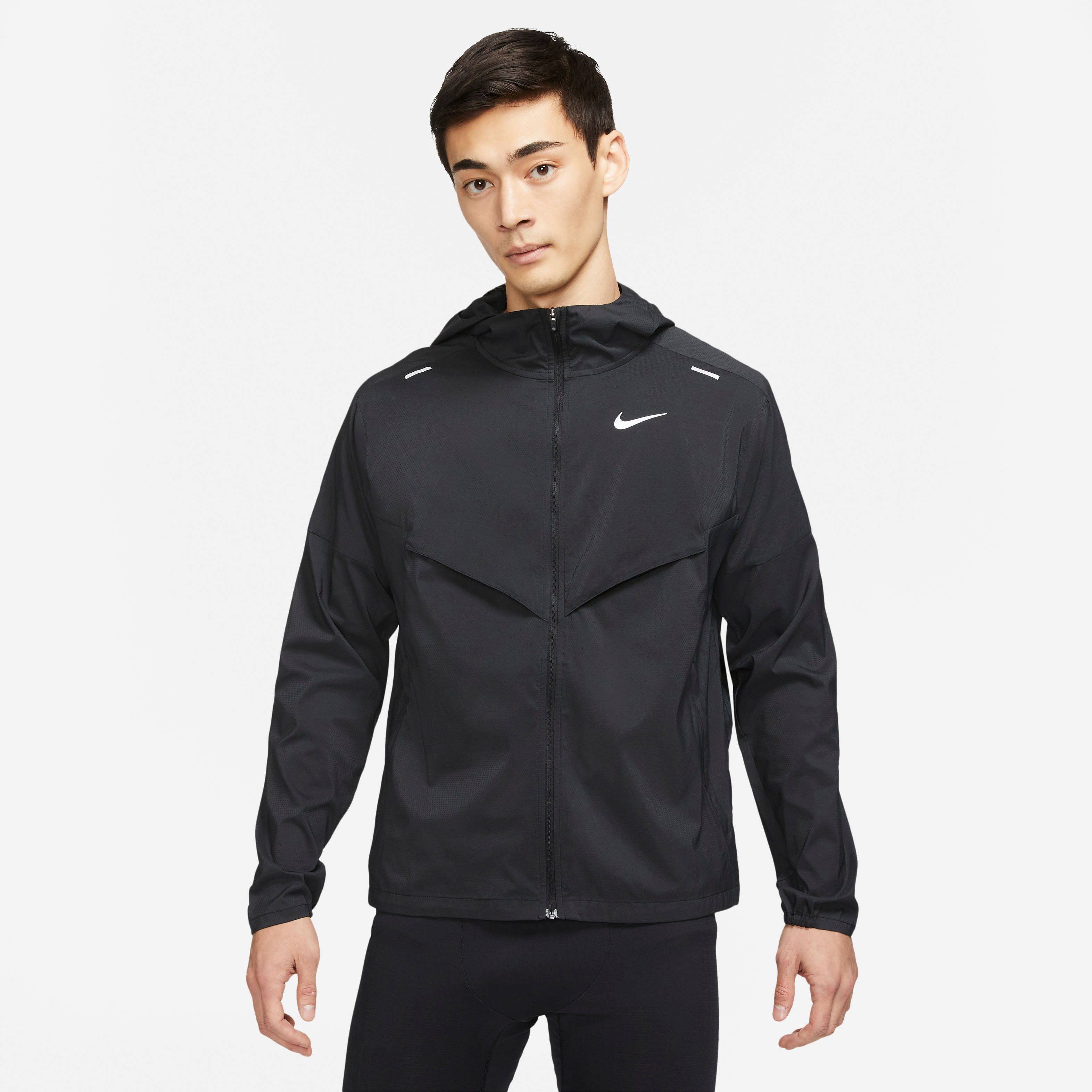 preisnachlass Nike Laufjacke Windrunner Men's schwarz Running Jacket