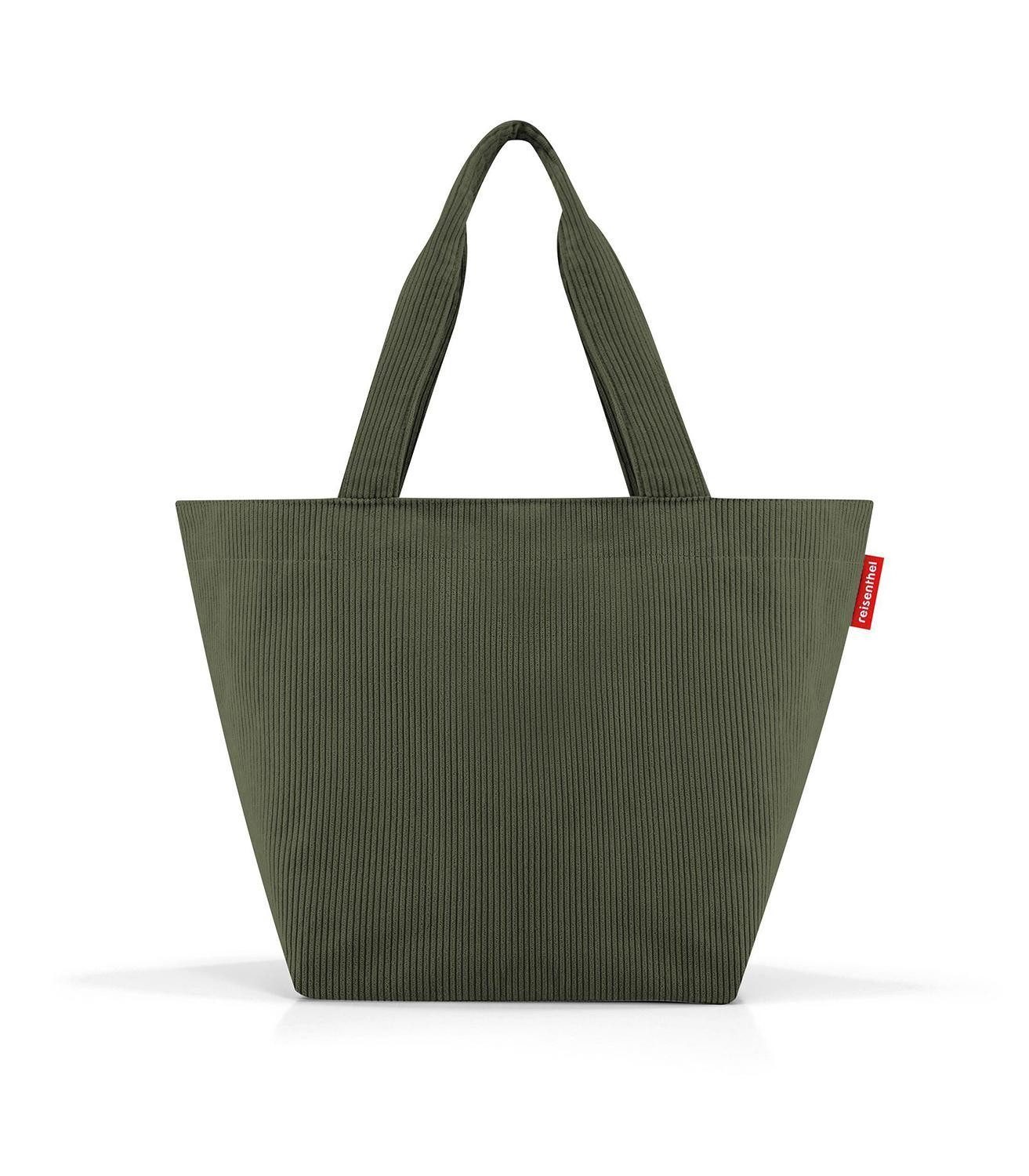 REISENTHEL® Tragetasche SHOPPER M CORD, 15 Liter, Dunkelgrün, Polyester, (1-tlg), Wasserabweisend