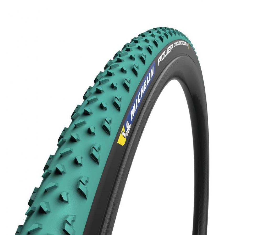 Michelin Fahrradreifen Michelin Reifen Power Cyclocross Mud 28x1.30 Zoll 33-622 grün/schwarz
