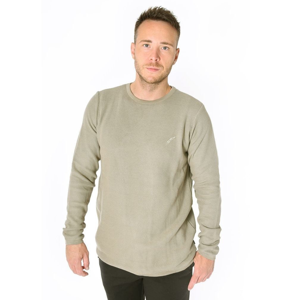 Sweatshirt Stricktease, grün