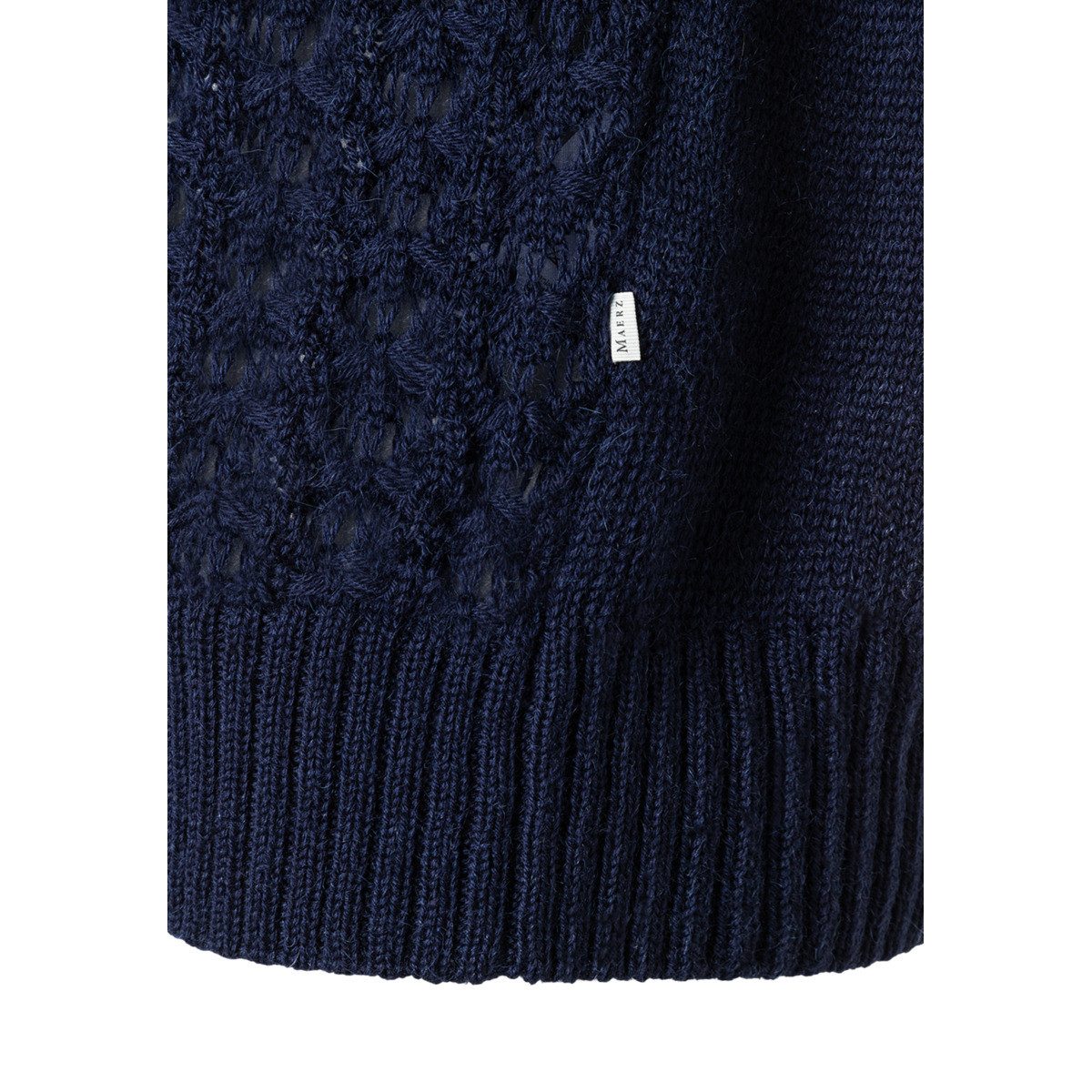 MAERZ Muenchen Pullunder 308600 Damen Feinstrick, Grobstrick, Ärmellos, Wollpullunder, Strickweste