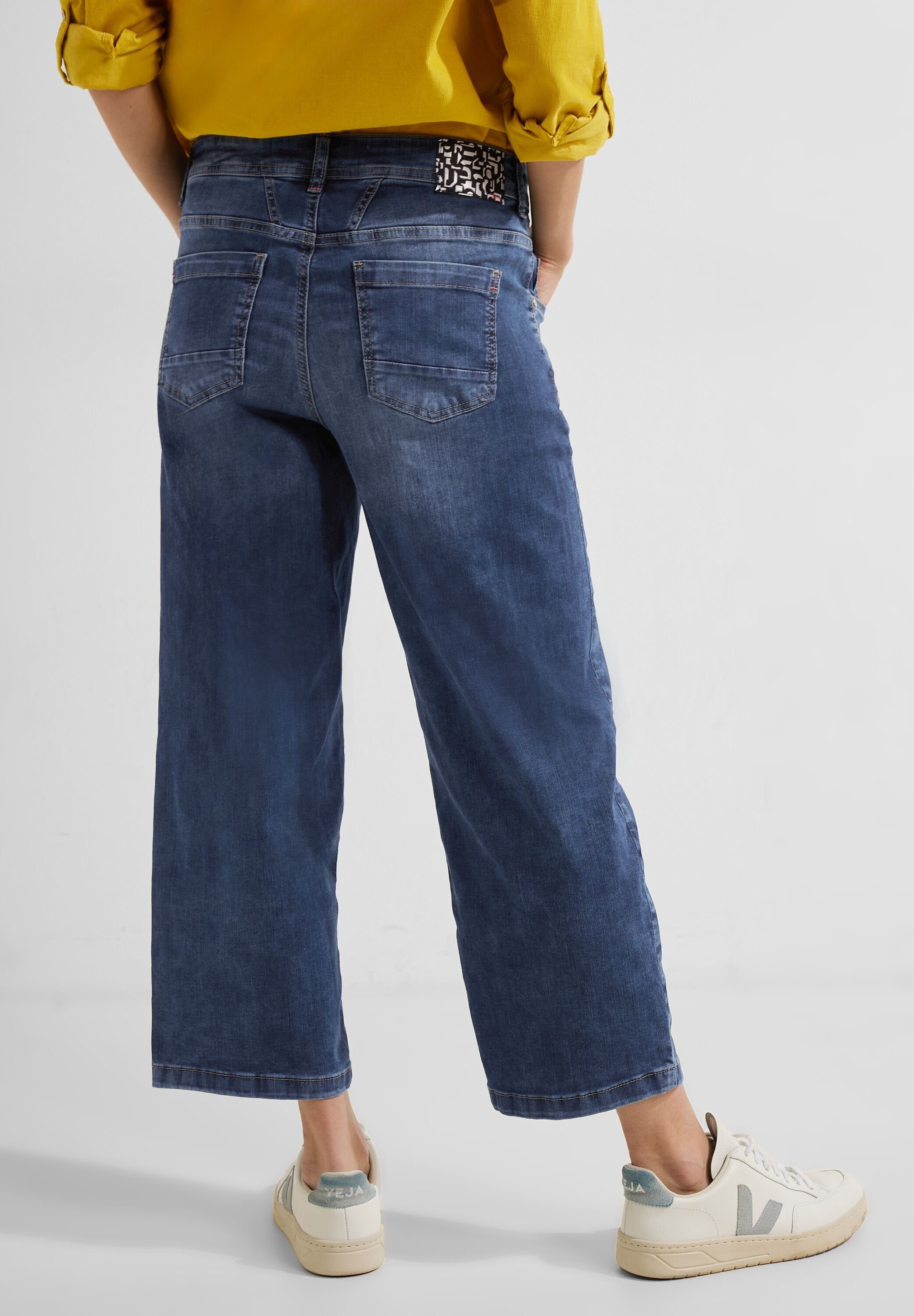CECIL Gerade Jeans High Waist