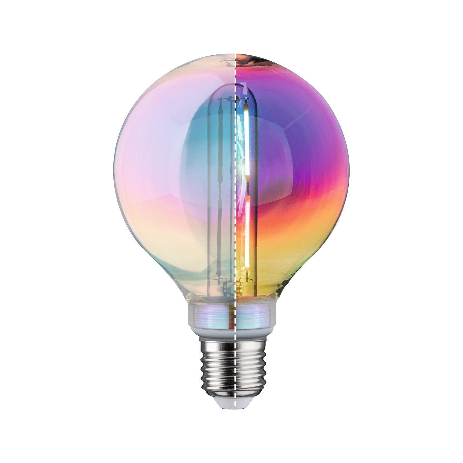 Paulmann LED-Leuchtmittel G95 dimmbar, 470lm 2.700K St., Colors Warmweiß 2700K Fantastic 230V 1