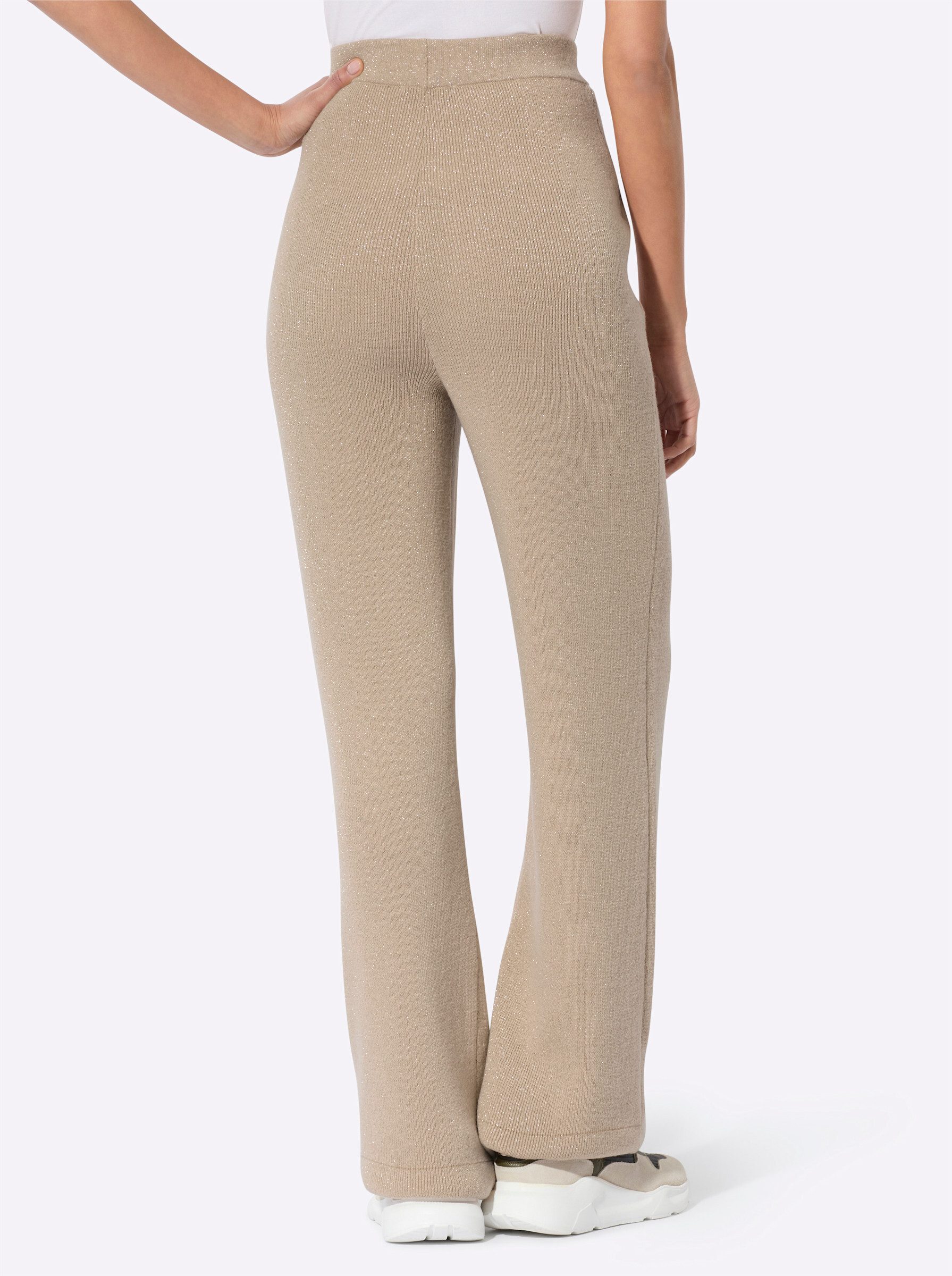 creation L Jerseyhose Strickhose normal