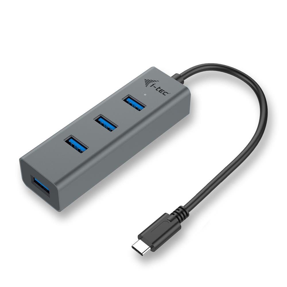 USB-Verteiler USB-C Metal HUB 4 Port