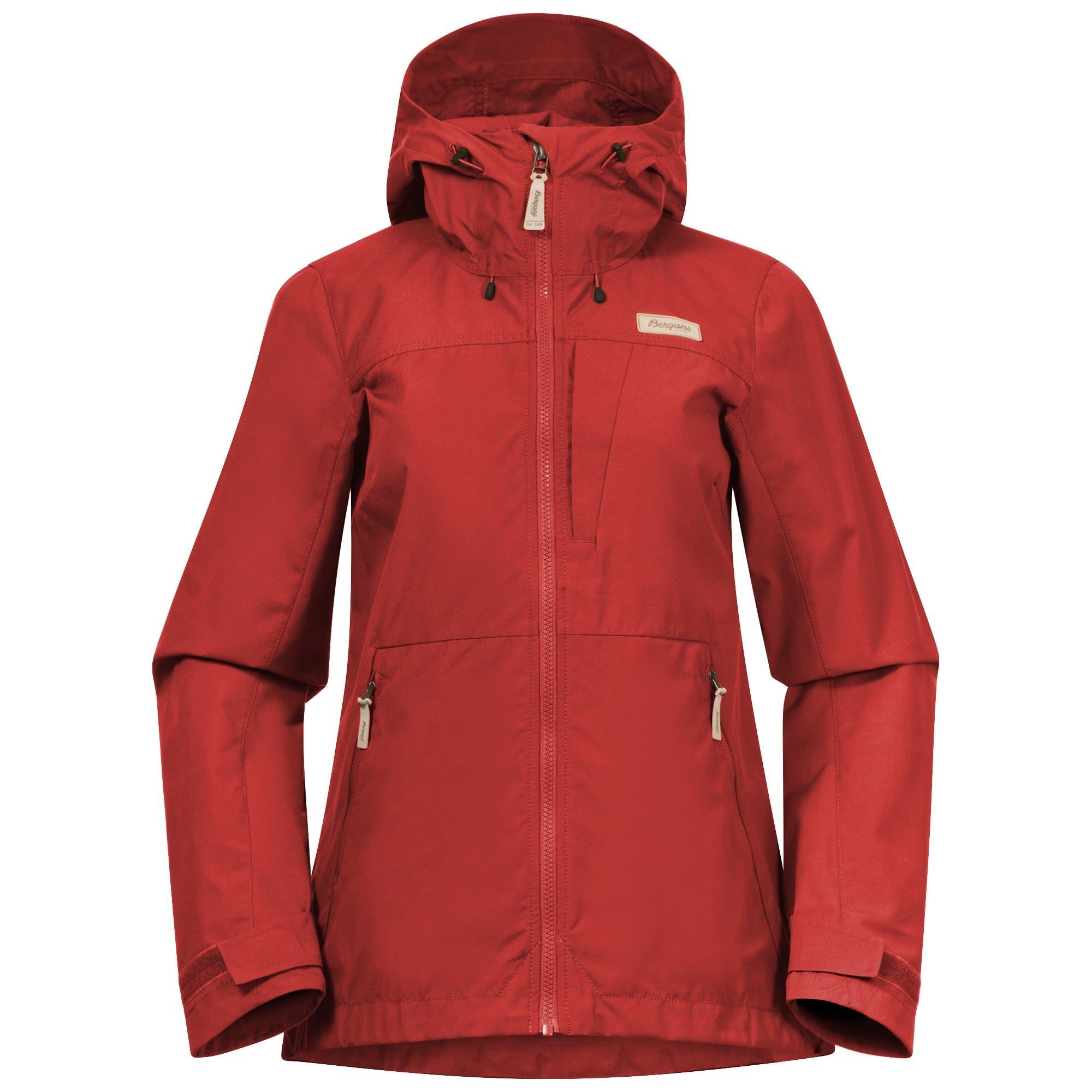 Bergans Outdoorjacke Bergans W Nordmarka Leaf Light Wind Jacket Damen Dark Brick