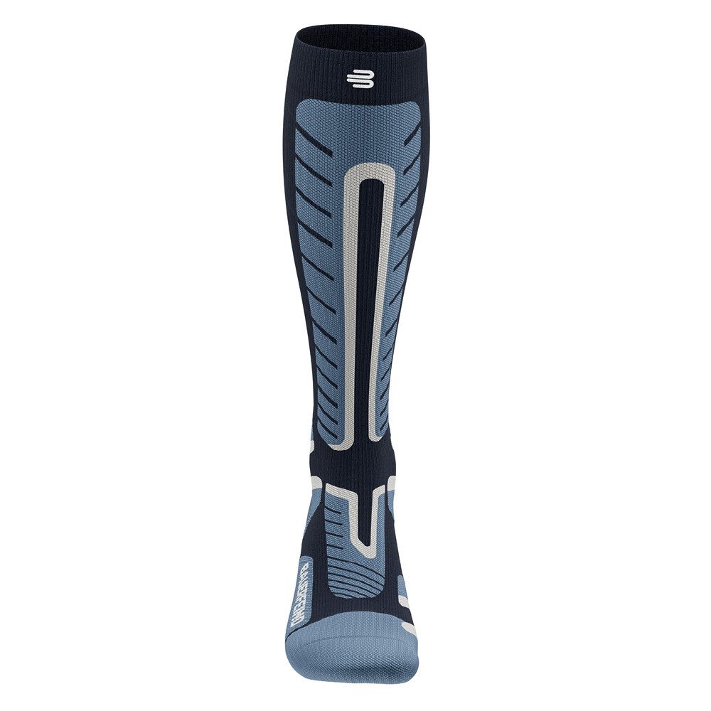 Bauerfeind Sportsocken SKI ALPINE COMPRESSION SOCKS mit Merinowolle, atmungsaktiv, langlebig