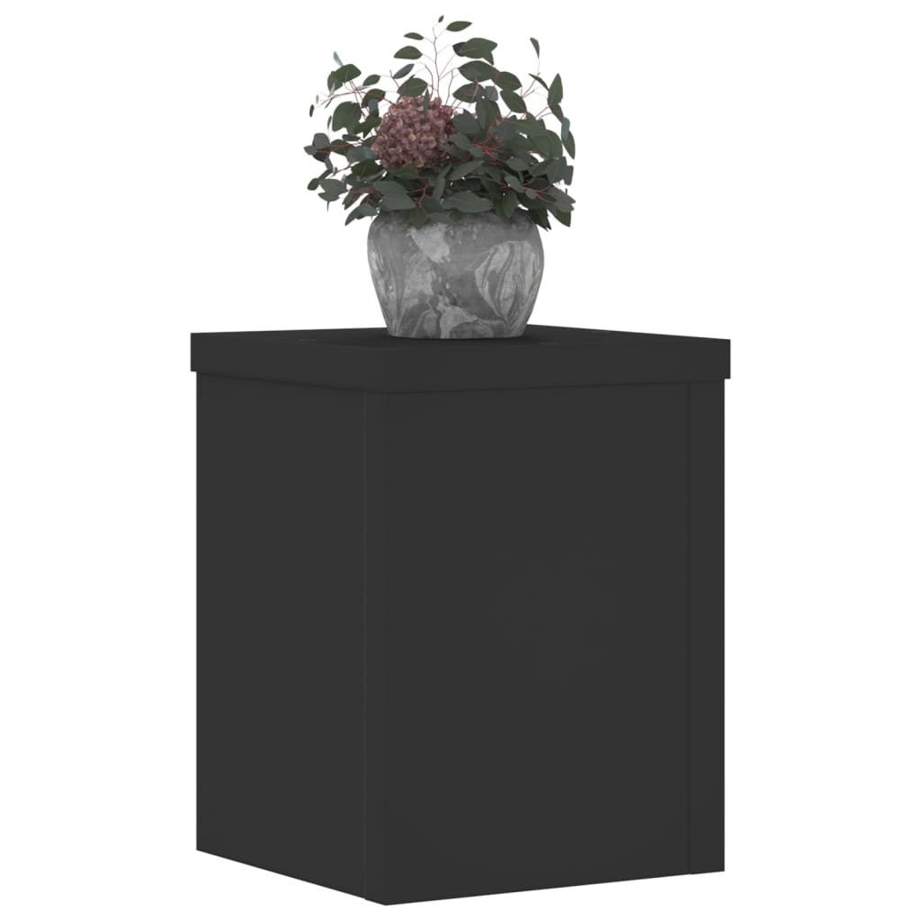 vidaXL Blumenständer Pflanzenständer 2 Stk. Schwarz günstig online kaufen