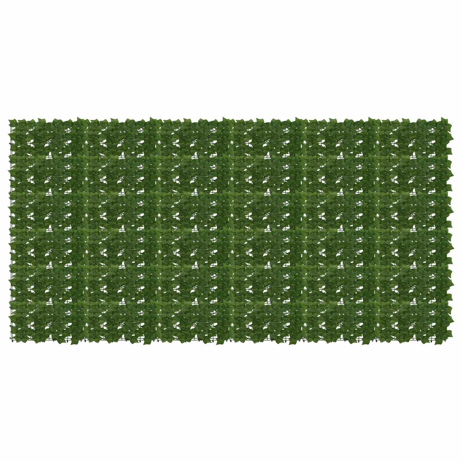 vidaXL Balkonsichtschutz Balkonsichtschutz mit Blättern 300 x 150 cm (1-St)