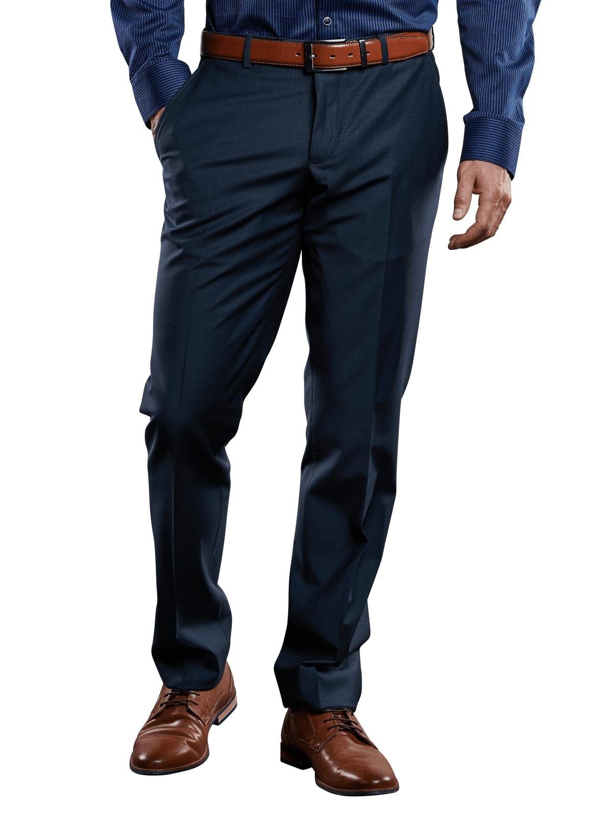 Engbers Anzughose Herren Anzughose Slim Fit "My Favorite", Saphirblau günstig online kaufen