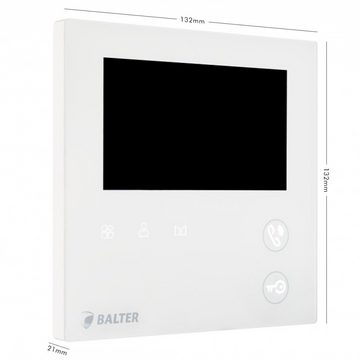 Balter EVO-MINI 4.3" Kompaktmonitor für Video-Türsprechanlage