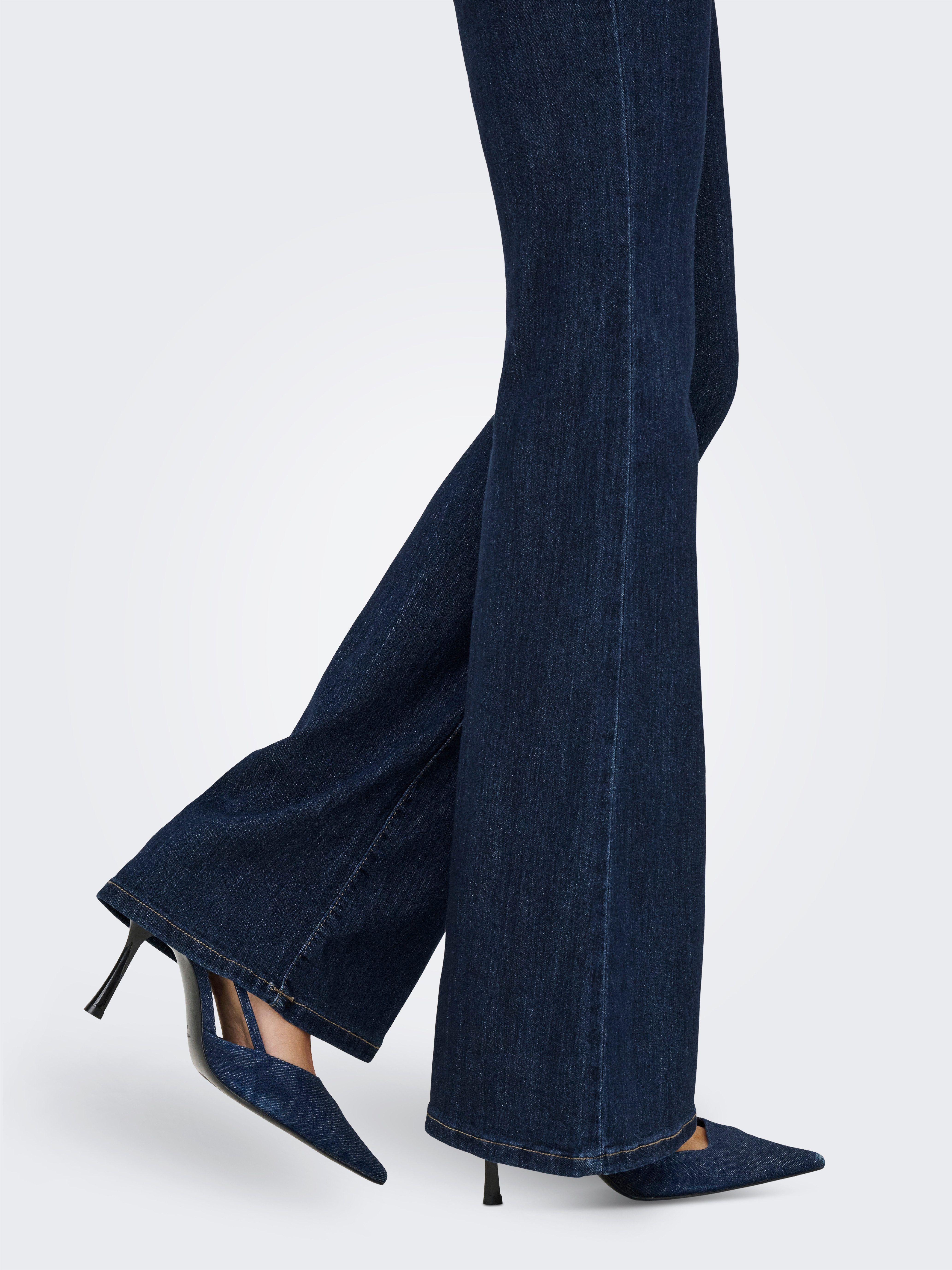 ONLY Bootcut-Jeans ONLHELLA LOW RETRO FLARED DNM Viskosemischung, bootcut fit – Bild 3 von 5