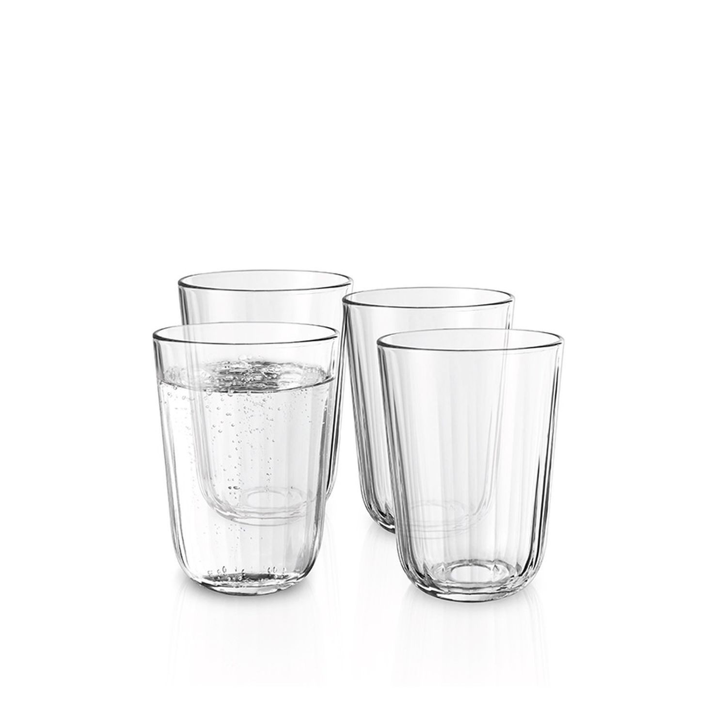 Eva Solo Glas Facette 340 ml, Glas, 4er Set