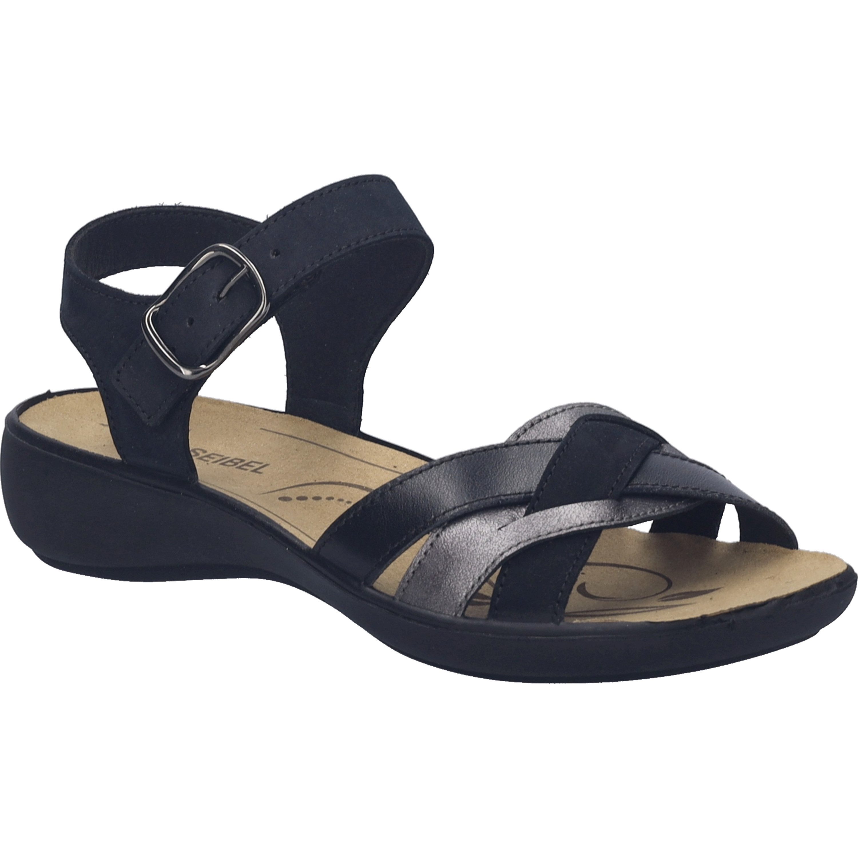 Josef Seibel Ibiza 16, schwarz Sandale