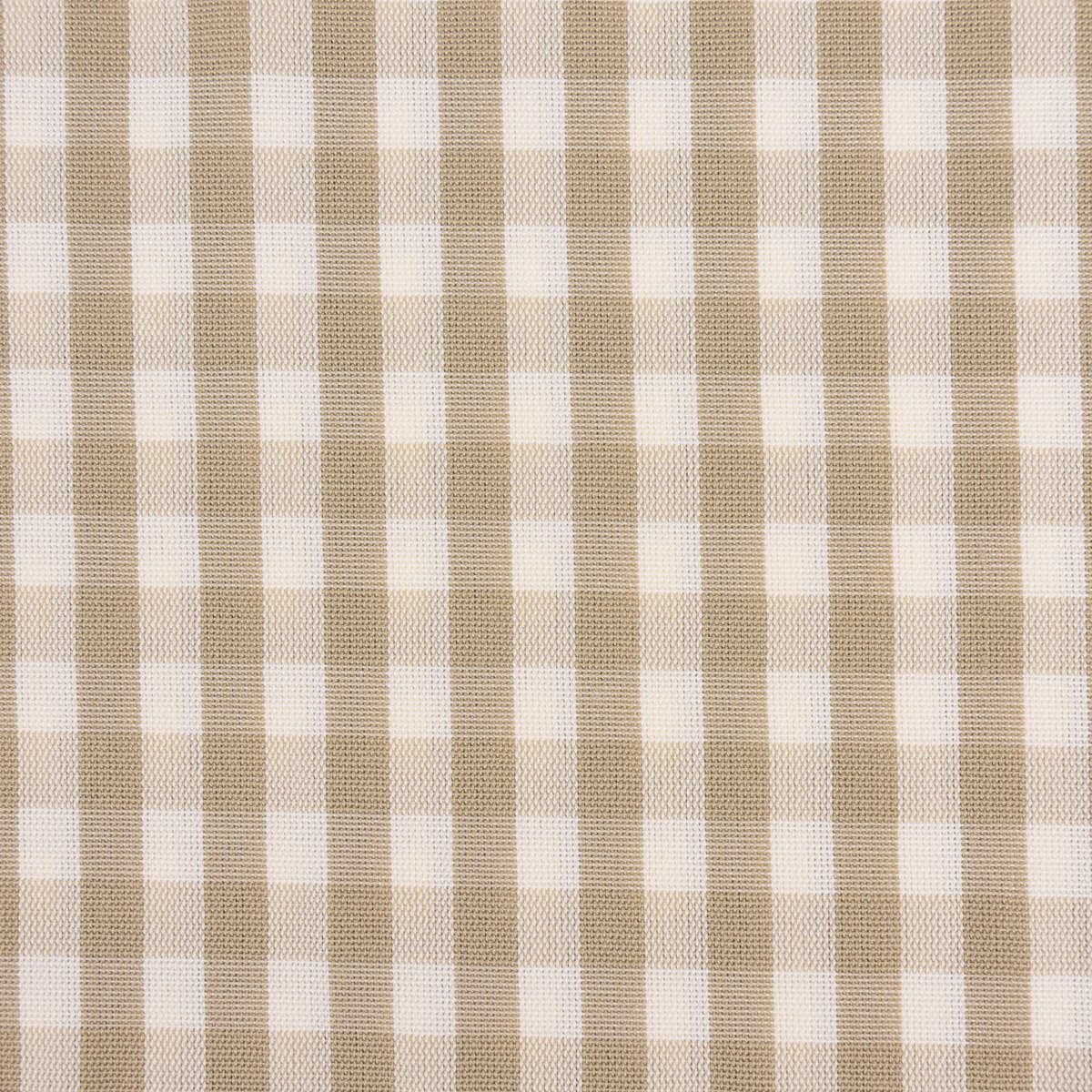 Stoff Gardinenstoff Dekostoff Landhausstoff weiß beige kariert 1,60m Breite