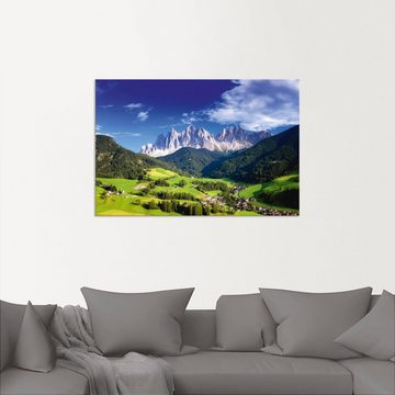 Artland Wandbild Südtirol, Berge & Alpenbilder (1 St), als Alubild, Leinwandbild, Wandaufkleber oder Poster in versch. Größen