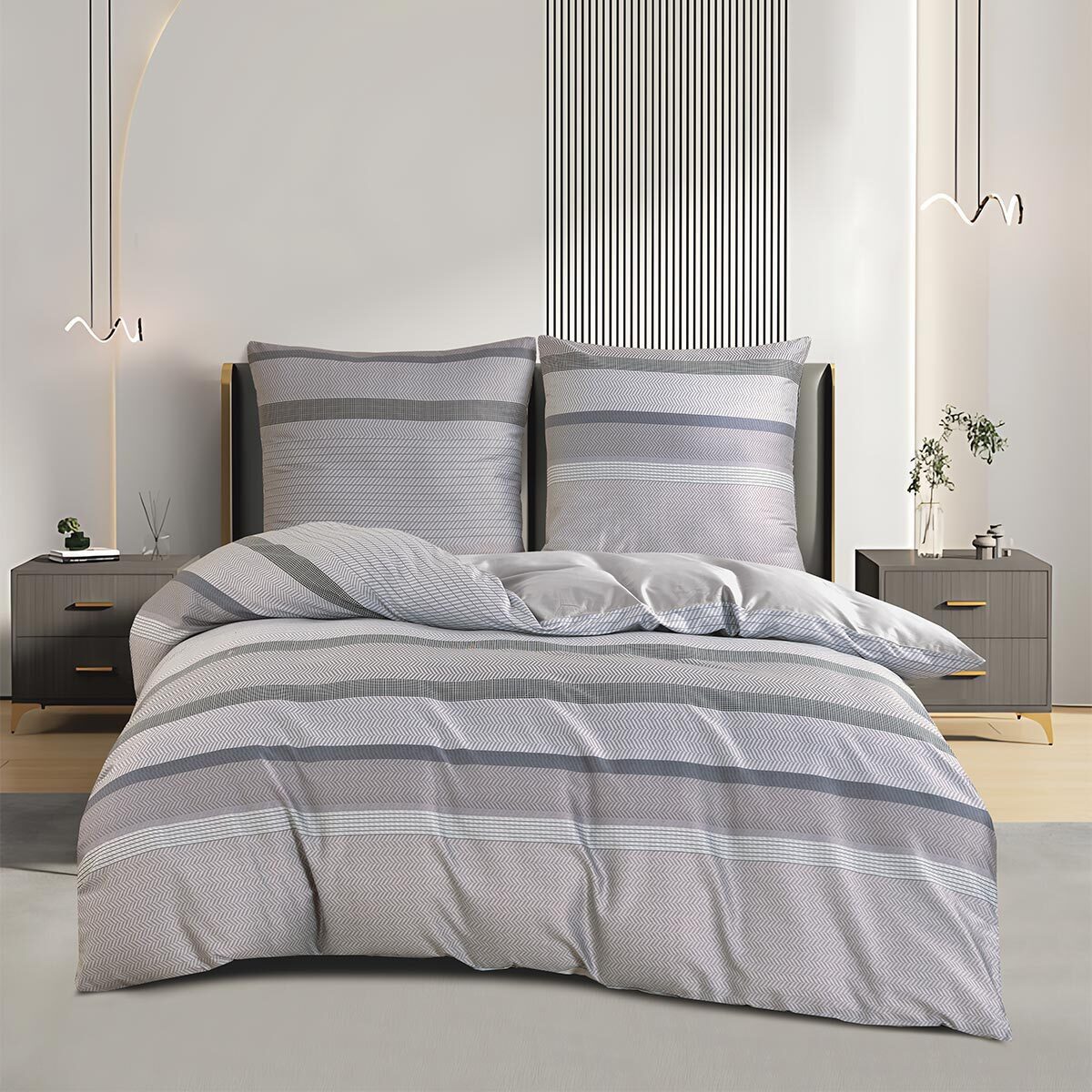 TRAUMSCHLAF Bettwäsche Streifen, Mako Satin, 3 günstig online kaufen