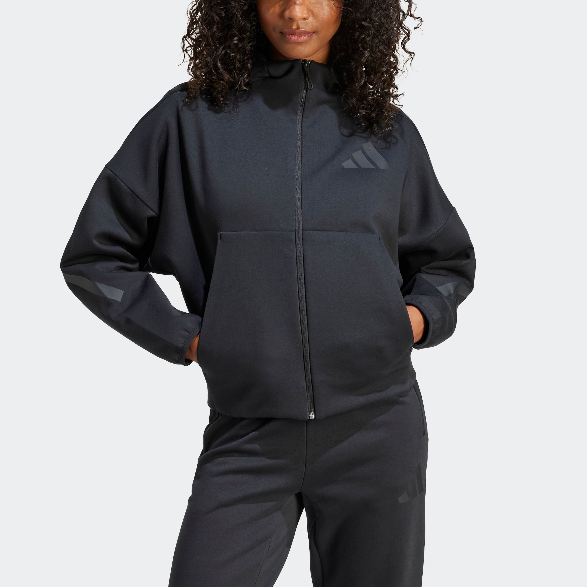 adidas Sportswear Kapuzensweatshirt W Z.N.E. FZ günstig online kaufen
