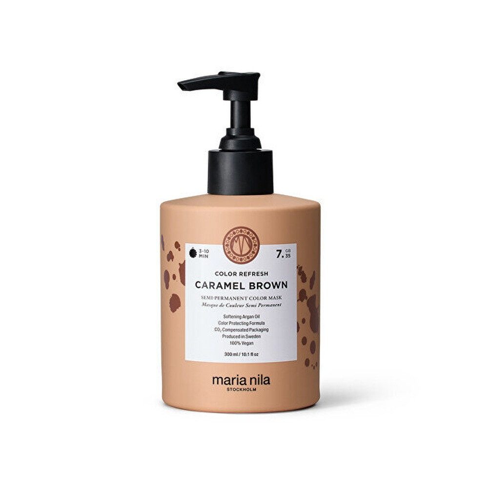 Maria Nila Haartönung Color Refresh Caramel Brown 7.35 Tönungsmaske 300 ml