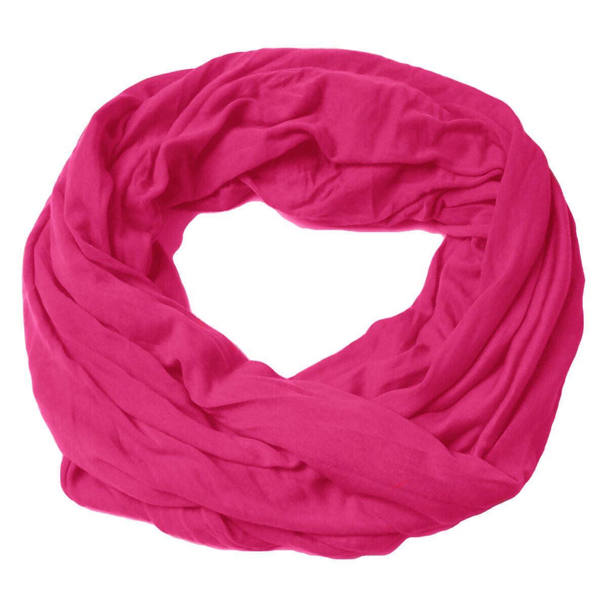 Antonio Schal Damen Loop Fuchsia, (Kein Set, 1-St. Einzelner Schal), luftig-leichtes Halstuch