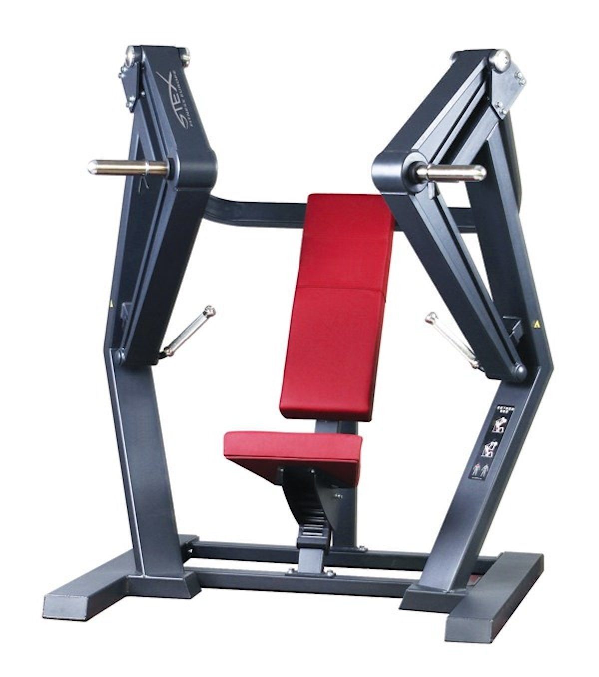 Stex Fitness Europe Kraftstation STEX PLATE-LOADED Wide Chest Press Brustpresse weit Homegym & Gym.