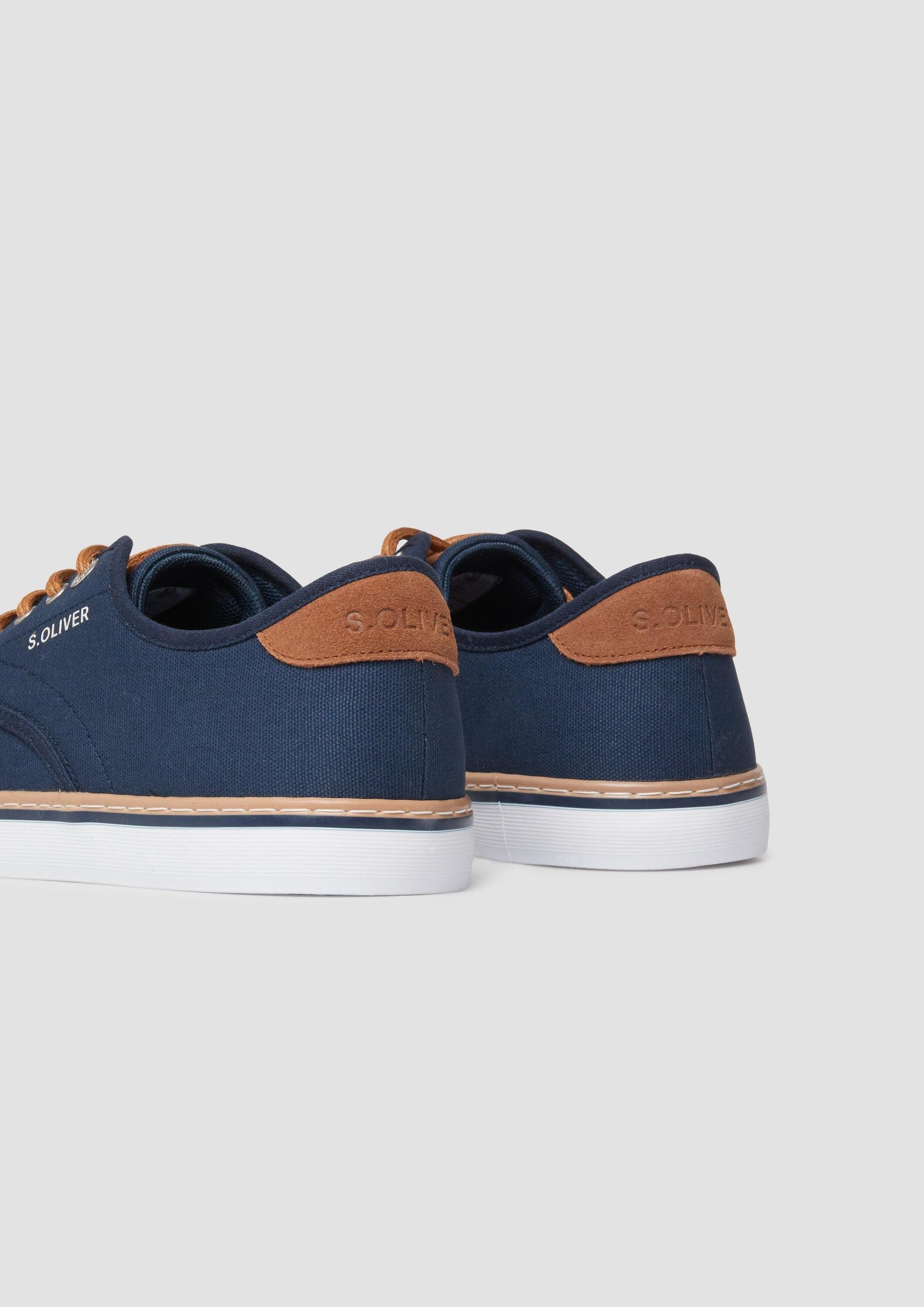s.Oliver Sneakers Sneaker Textil-Sneaker mit Schnürung günstig online kaufen