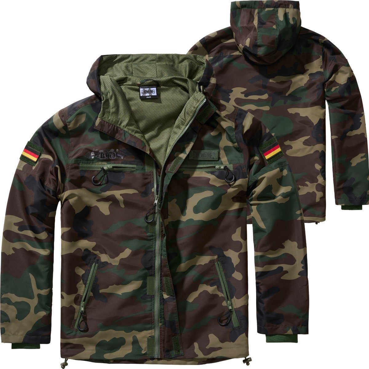 BWuM Windbreaker BWuM Tactical Windbreaker Zipper günstig online kaufen