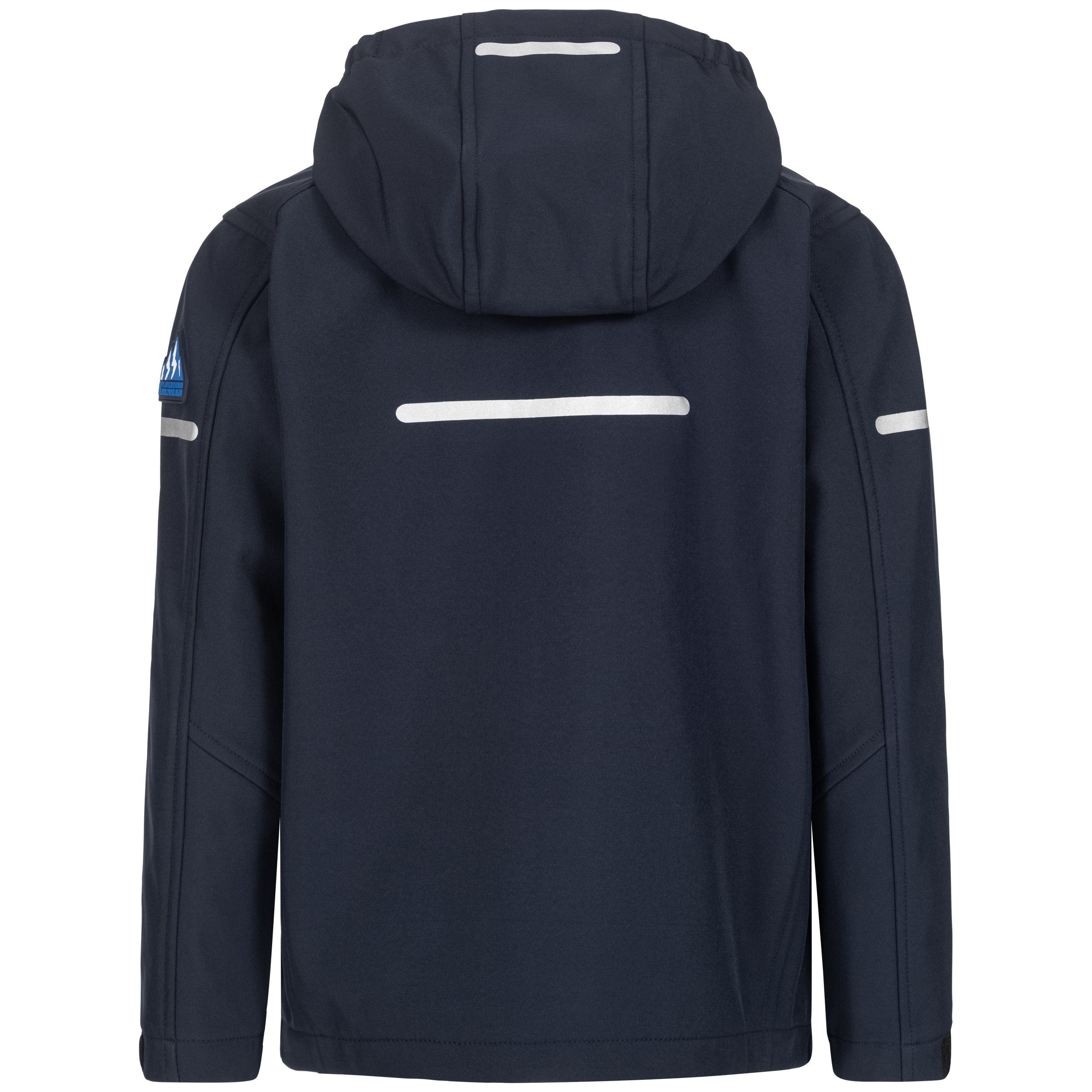 Höhenhorn Softshelljacke Cledo Kinder Jacke Kids für Jungen und Mädchen Übergangsjacke Outdoor Microfleece-Innenfutter, Atmungsaktiv, Wasserdicht – Bild 3 von 5