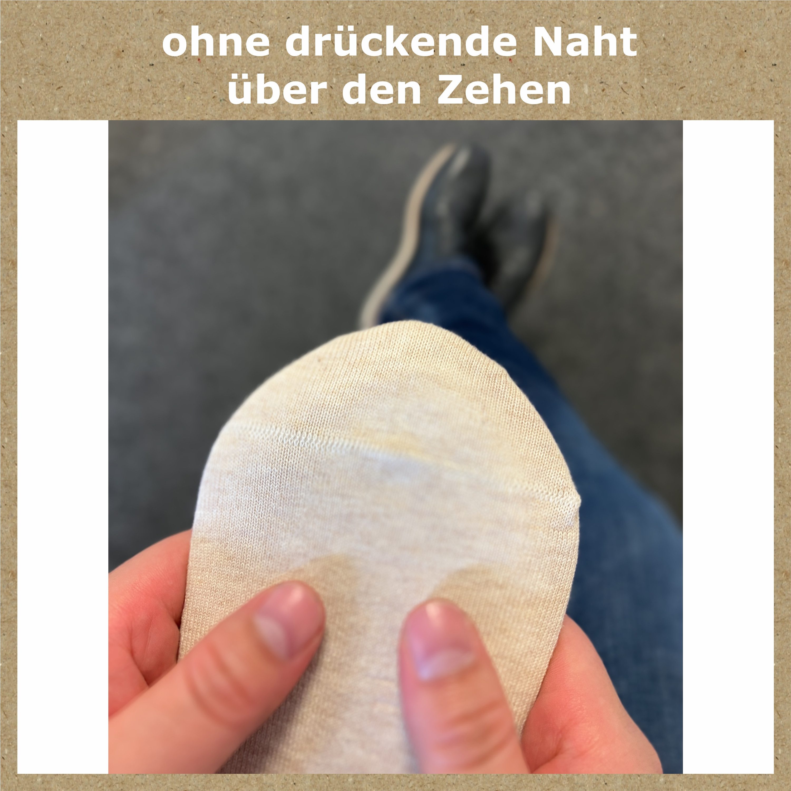 GAWILO Sneakersocken aus 100% Baumwolle für Herren in schwarz & weiß (6-Paar) ohne drückende Naht über den Zehen - atmungsaktiv - absolut blickdicht