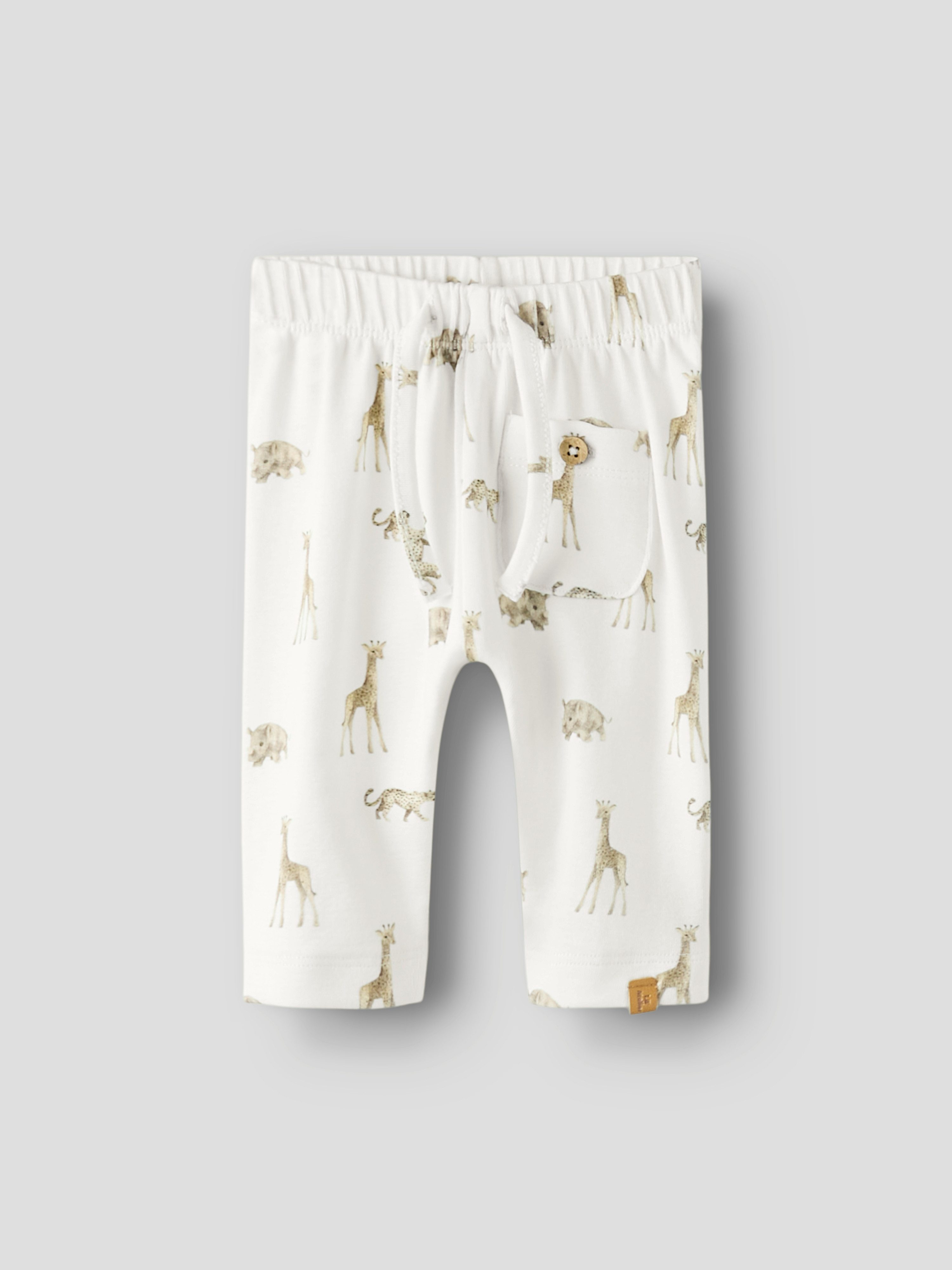 Lil' Atelier Jerseyhose NBMGAYO ELO LOOSE PANT LIL NOOS Baumwollmischung