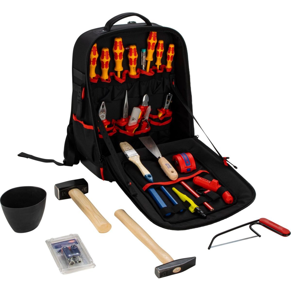 Knipex Werkzeugkoffer Werkzeugrucksack Modular X15 Elektro
