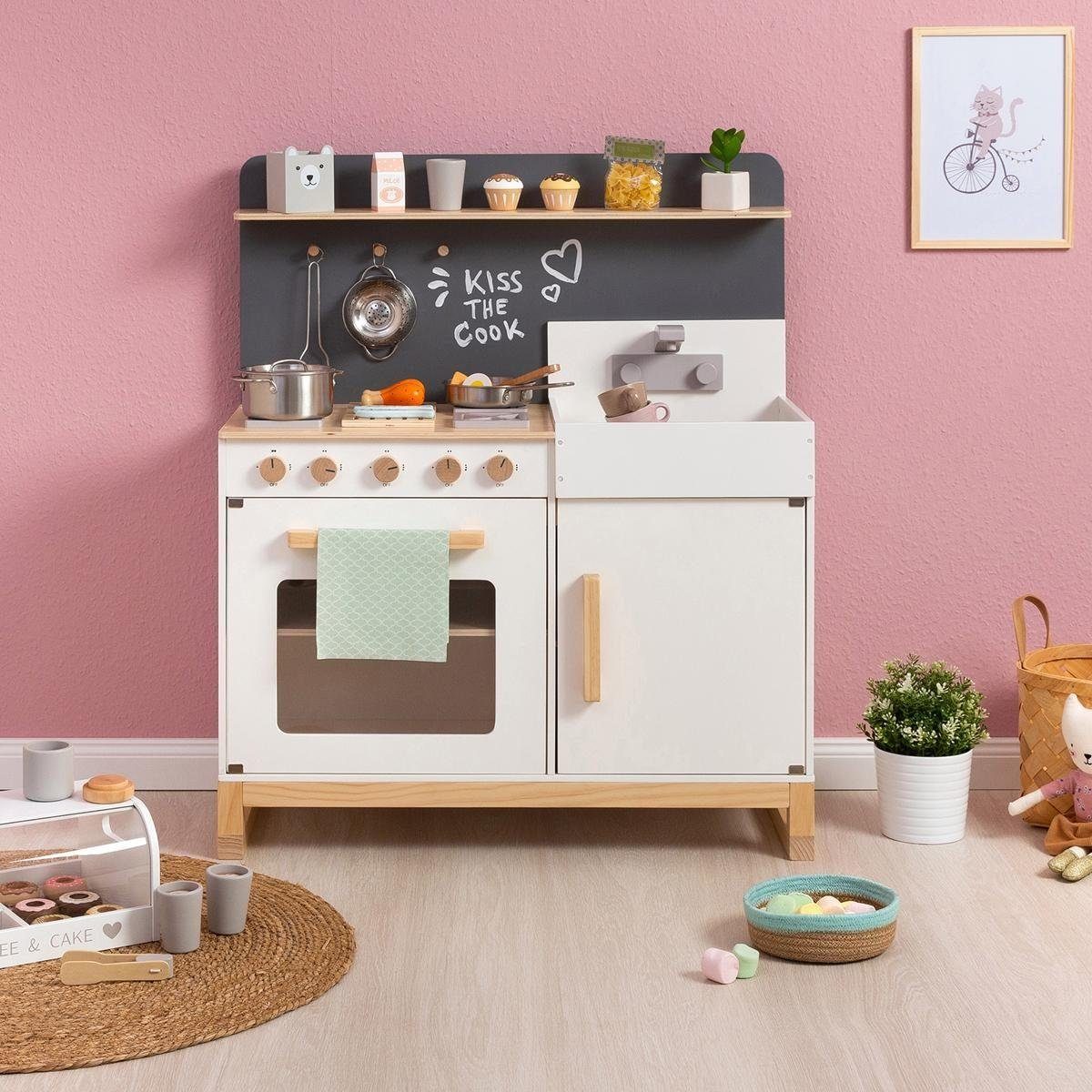 MUSTERKIND® Spielküche Linum, weiß Holz günstig online kaufen