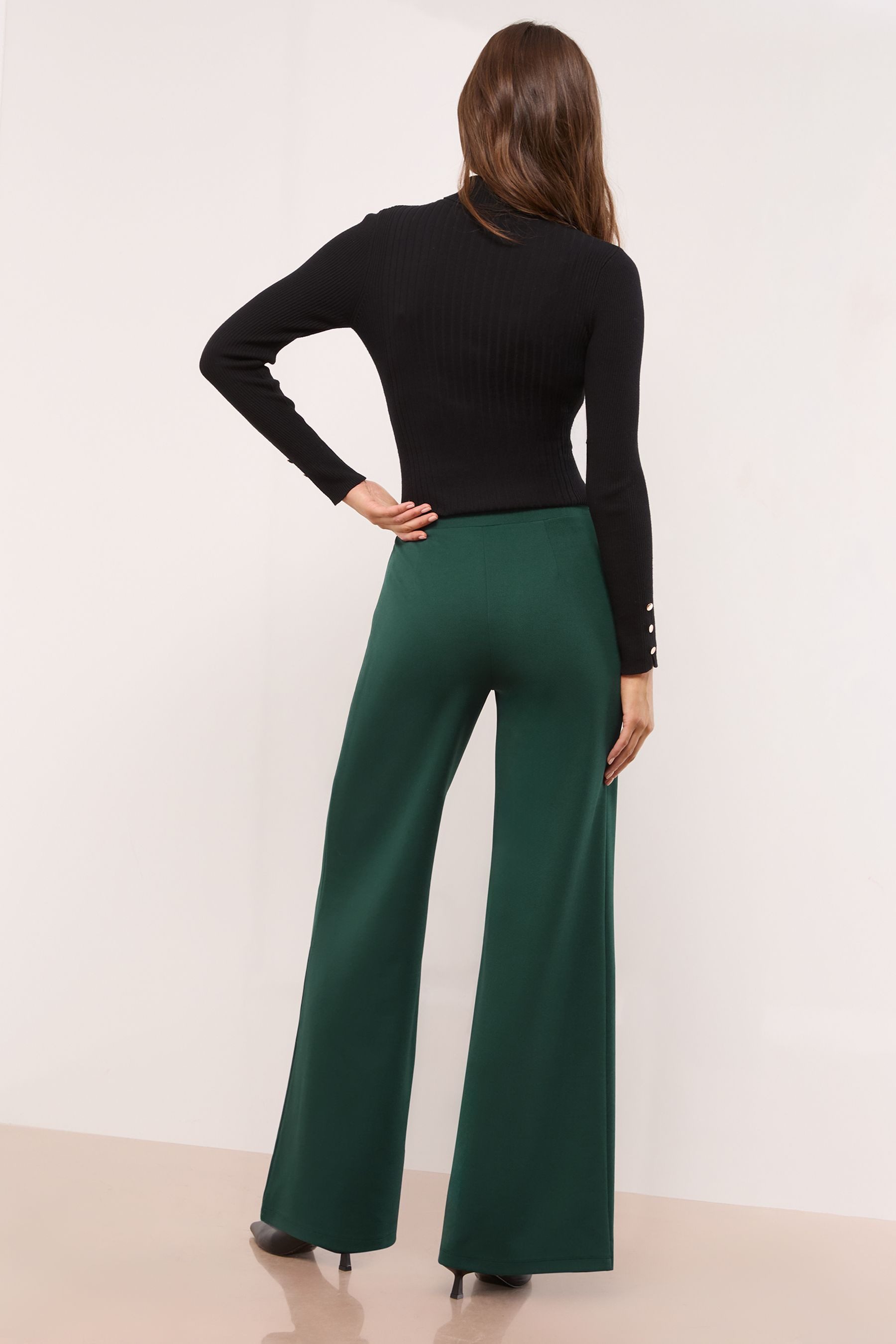 LIPSY Taillenhose Lipsy Hose mit hohem Bund und weitem Bein, Regular (1-tlg günstig online kaufen