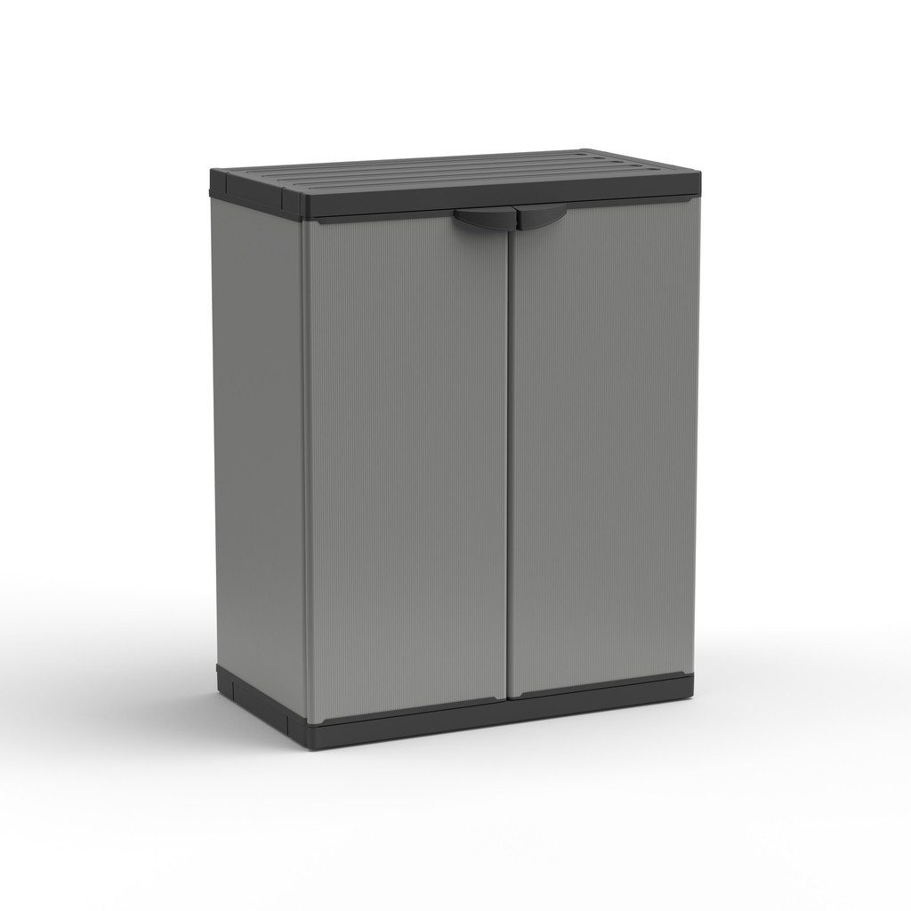 Kreher Mehrzweckschrank 'Armadio', modulares System aus Kunststoff für Keller, Garten, Garage