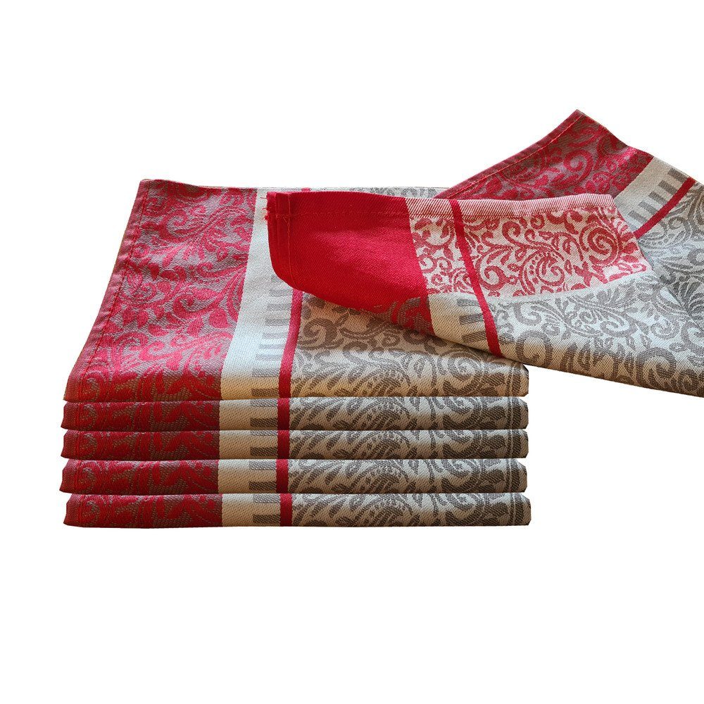 Casa Colori Geschirrtuch Geschirrtücher Trockentücher 50x70 cm, (6) günstig online kaufen