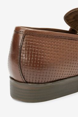 Next Hell for Leather Slipper mit Prägung und Quaste Loafer (1-tlg)