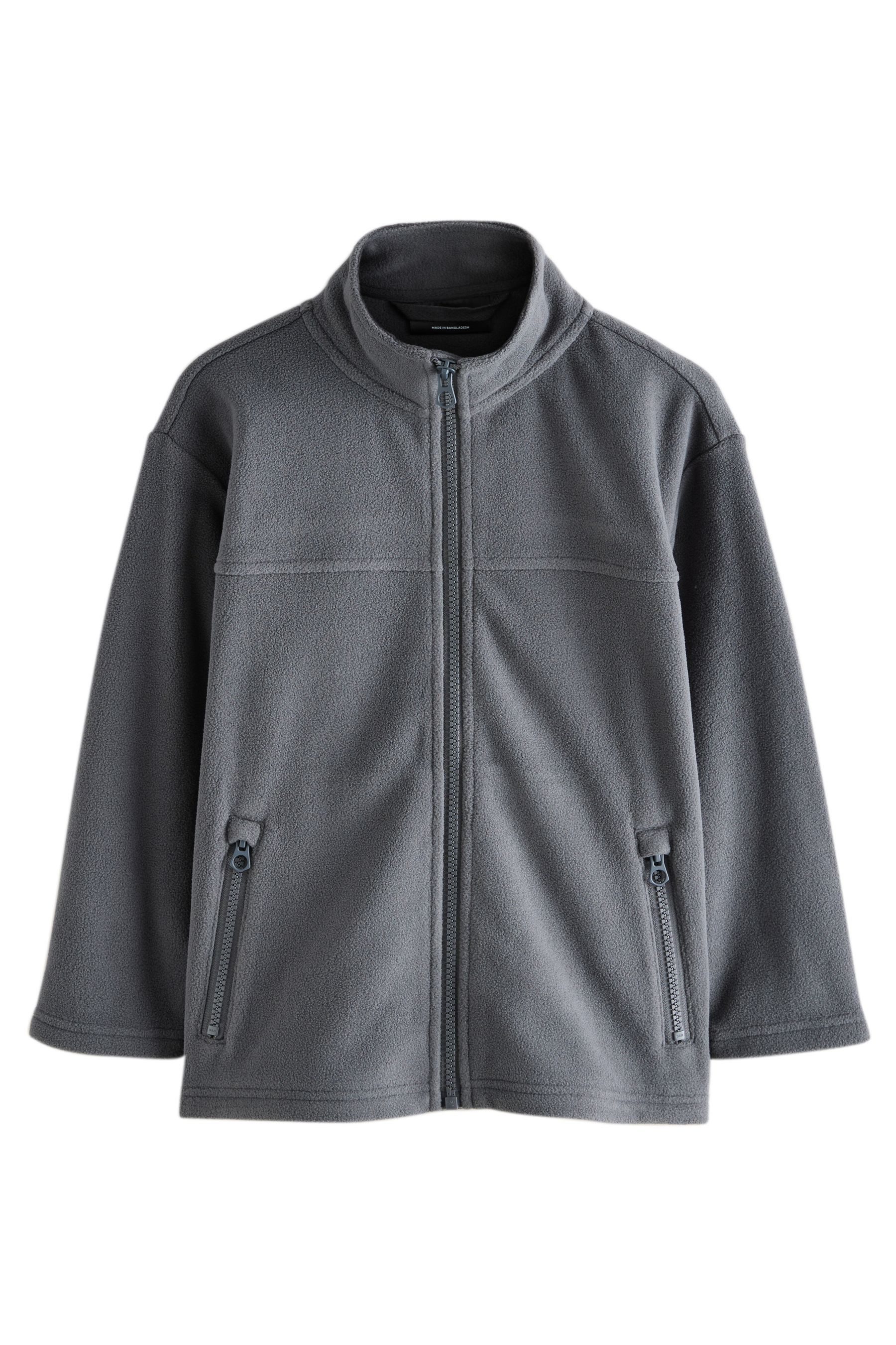 Fleecejacke Fleecejacke mit Reißverschluss und Taschen