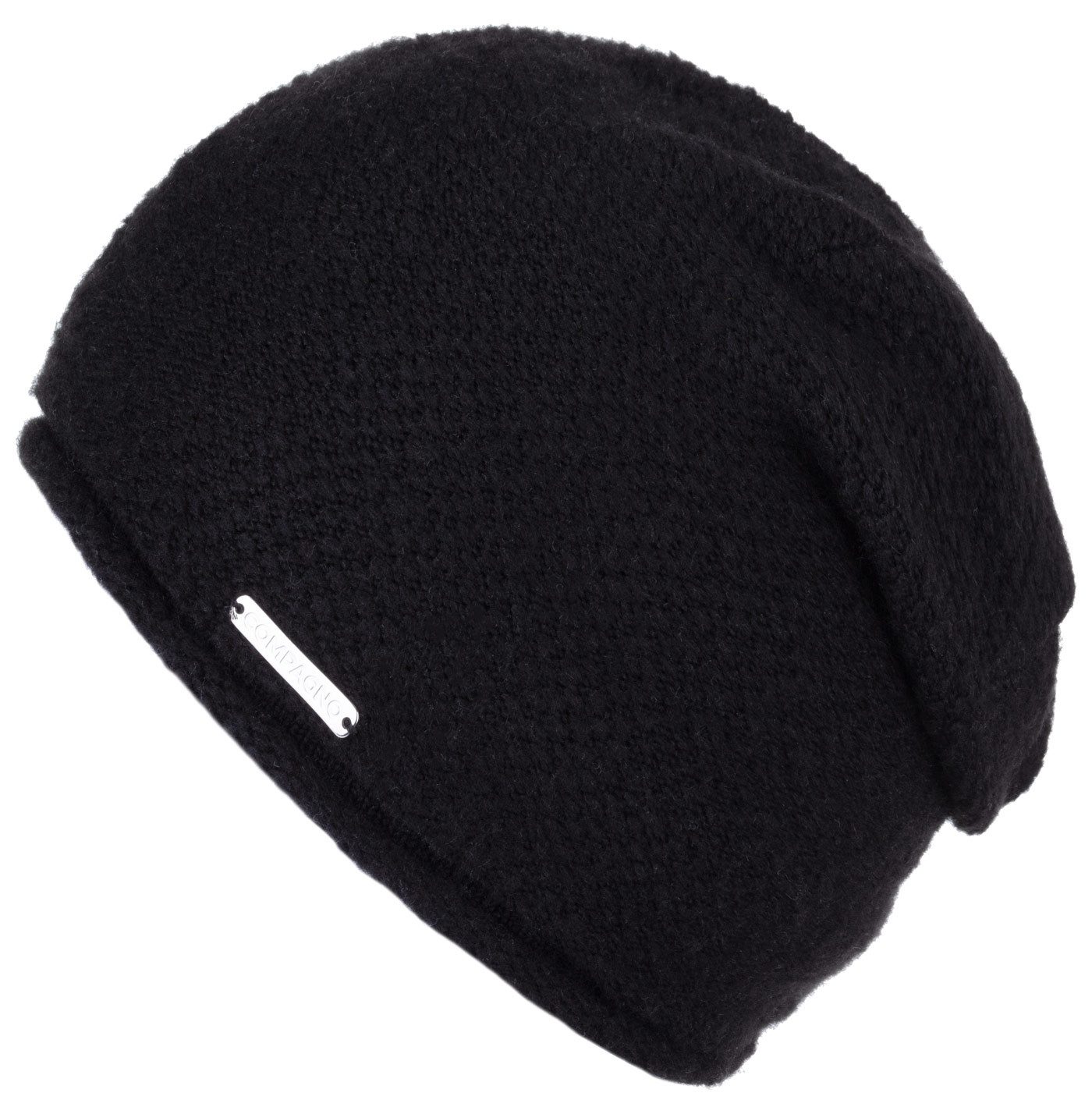 compagno Strickmütze (1-St) Klassische Beanie Wintermütze Strickmütze Damen gefüttert Fleece